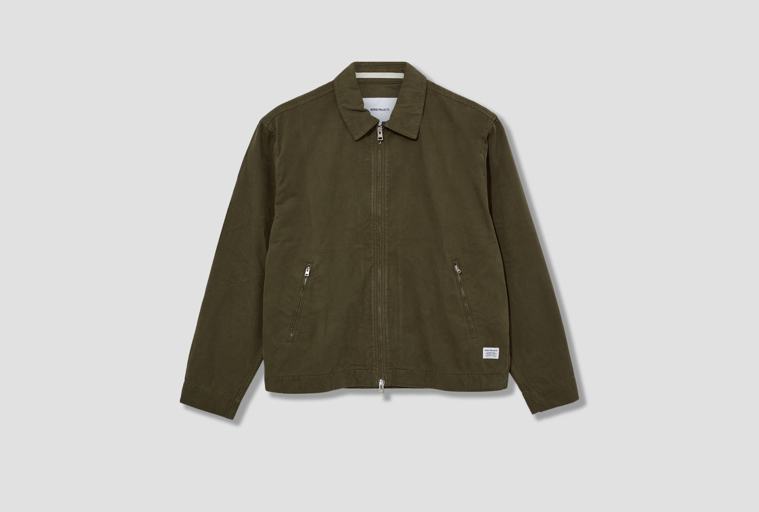 RAABJERG CANVAS JACKET N55-0665 Olive