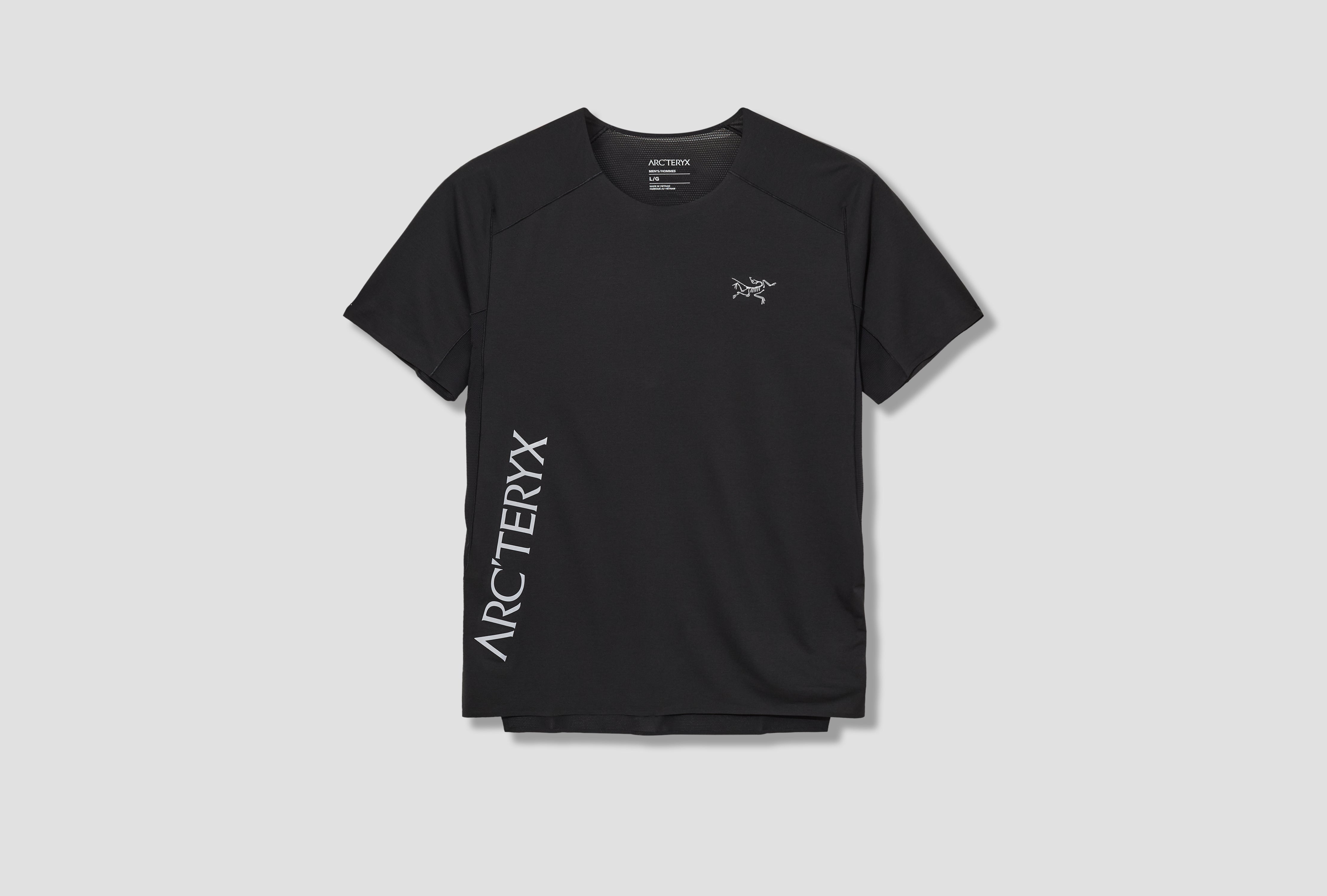 NORVAN DOWNWORD LOGO SHIRT SS MEN'S X000010340 Black