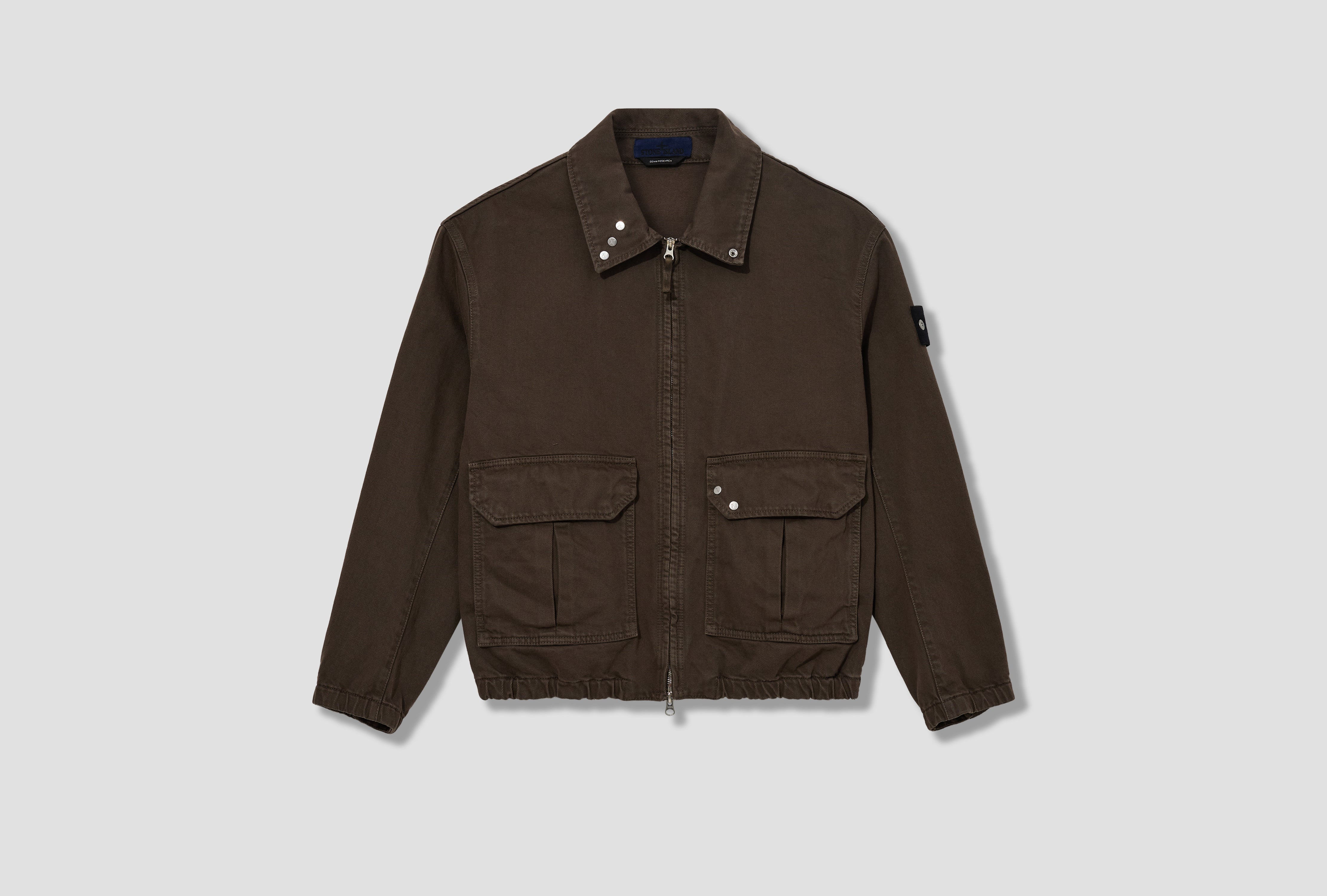LIGHT BULL DENIM-TC GARMENT DYED L1 S14 41000 02 S0J24 Brown