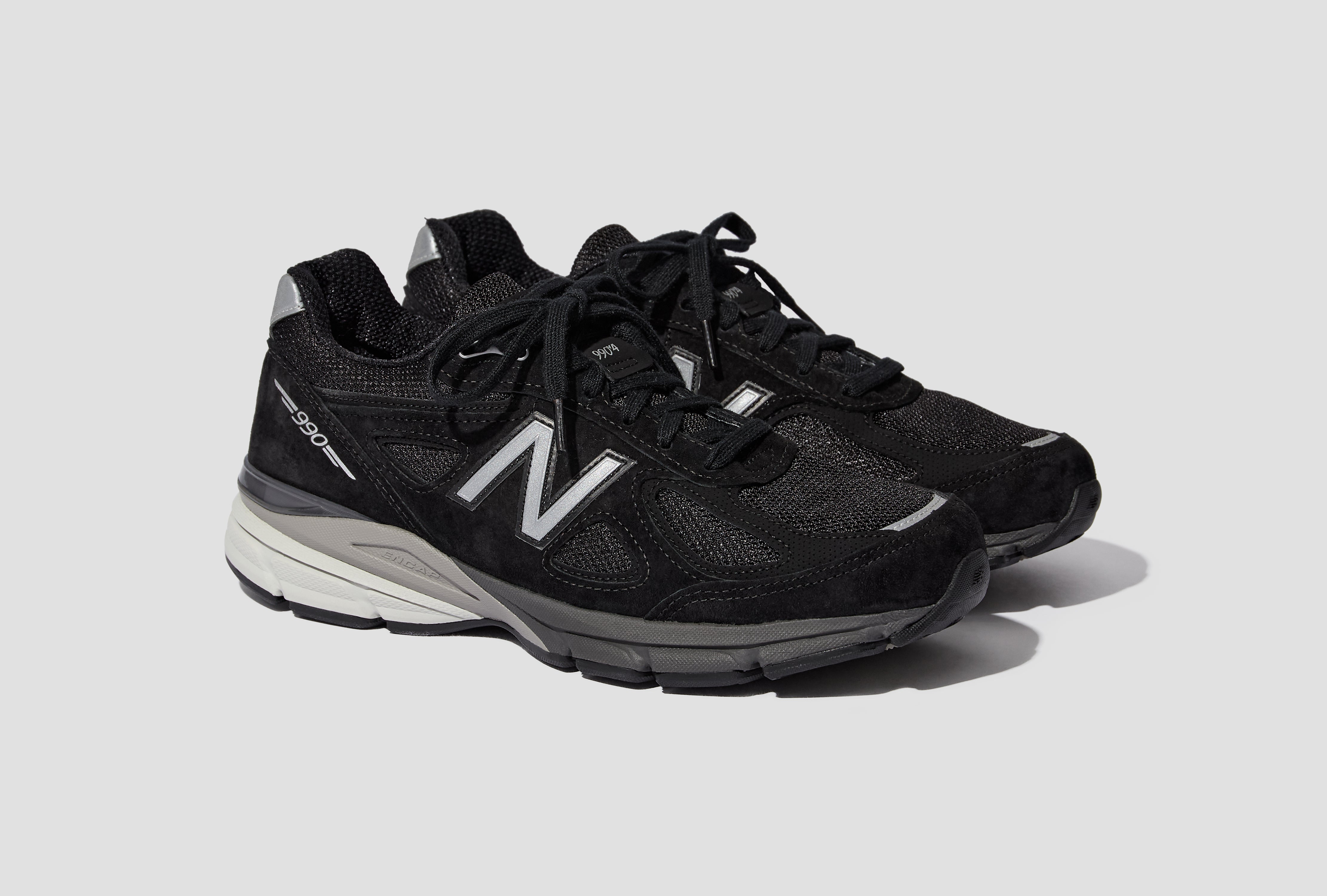 MADE IN USA 990V4 - BLACK / SILVER U990BL4