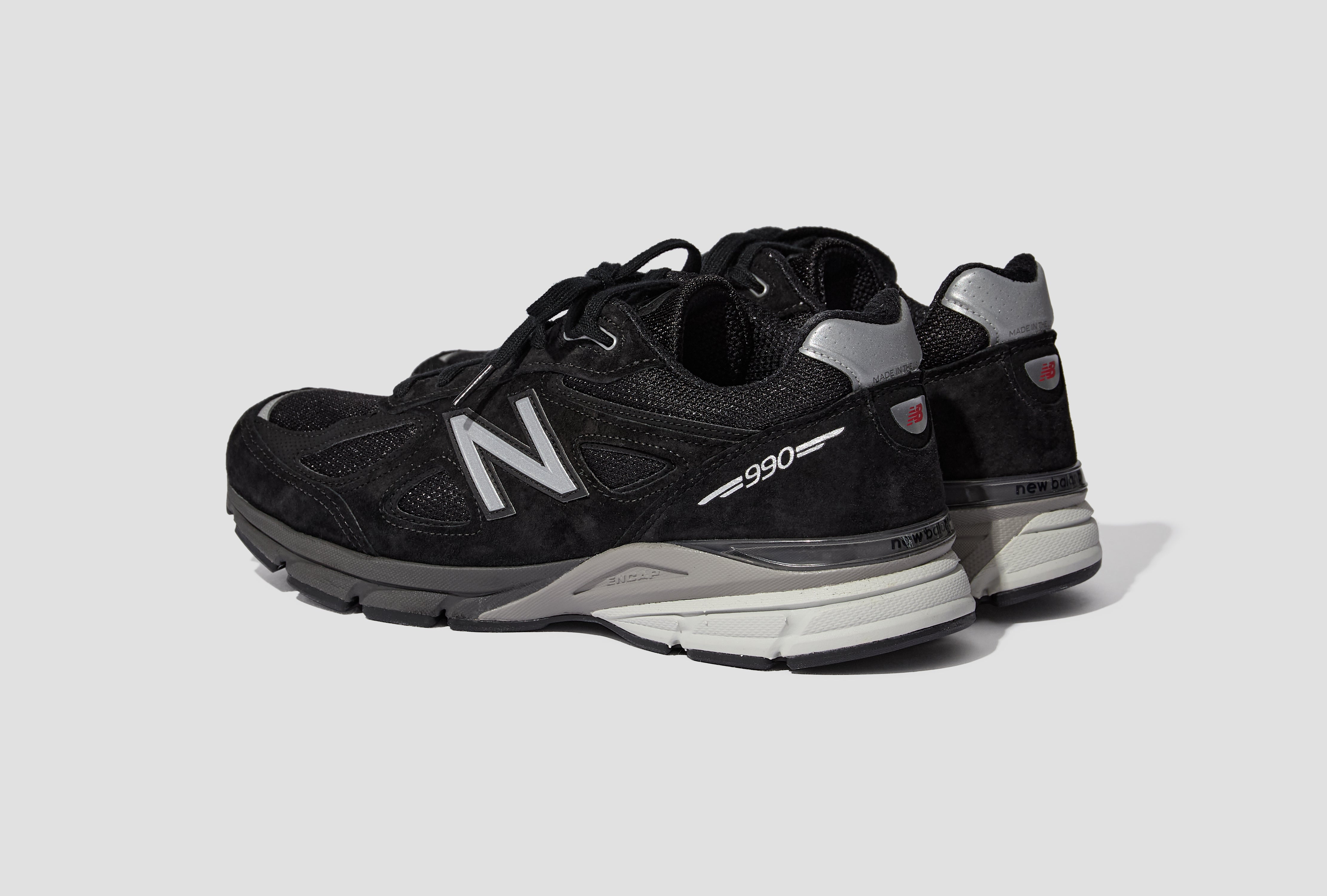 MADE IN USA 990V4 - BLACK / SILVER U990BL4