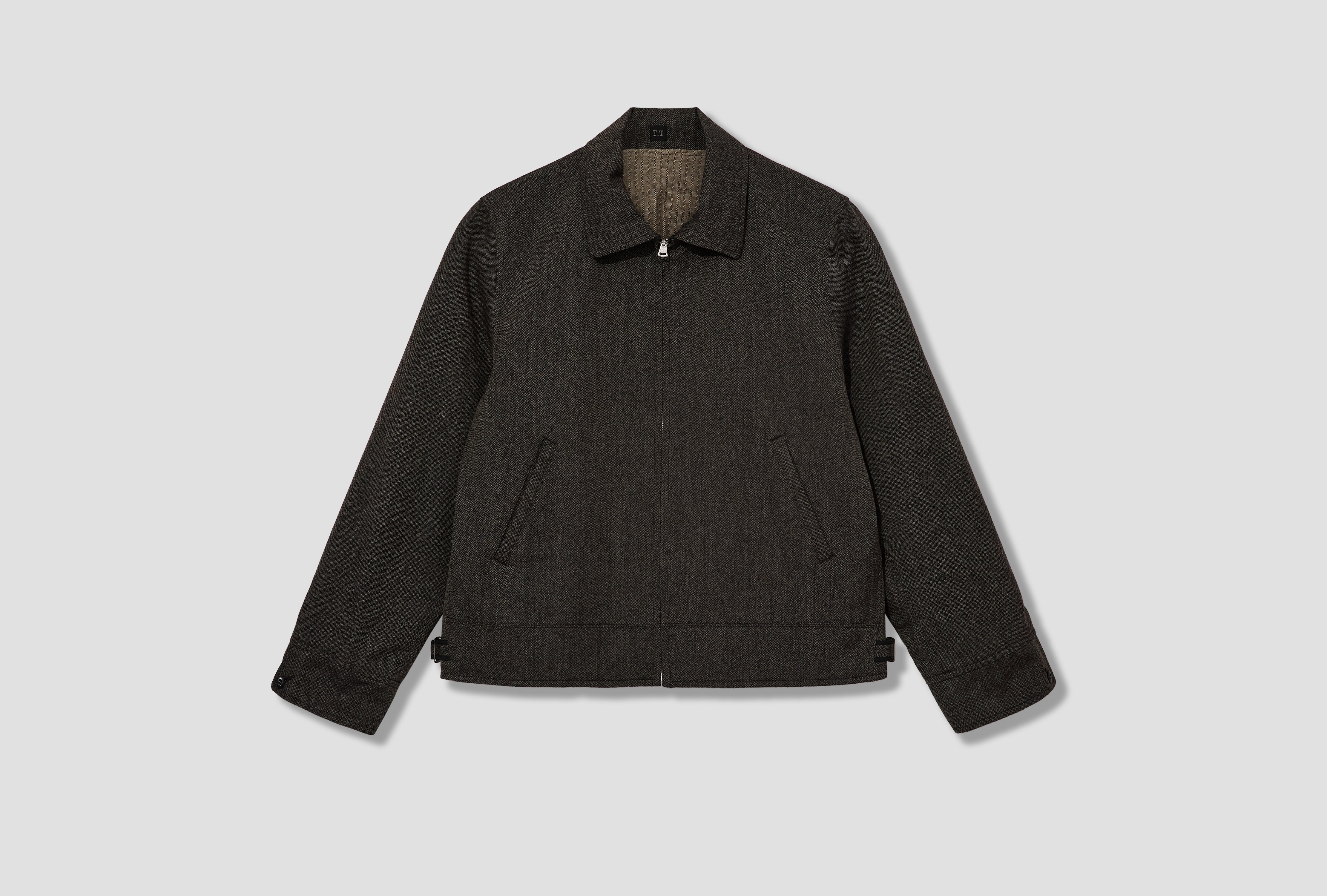 LOT.306 COSSACK JACKET - MELANGE CHARCOAL TTSS26306