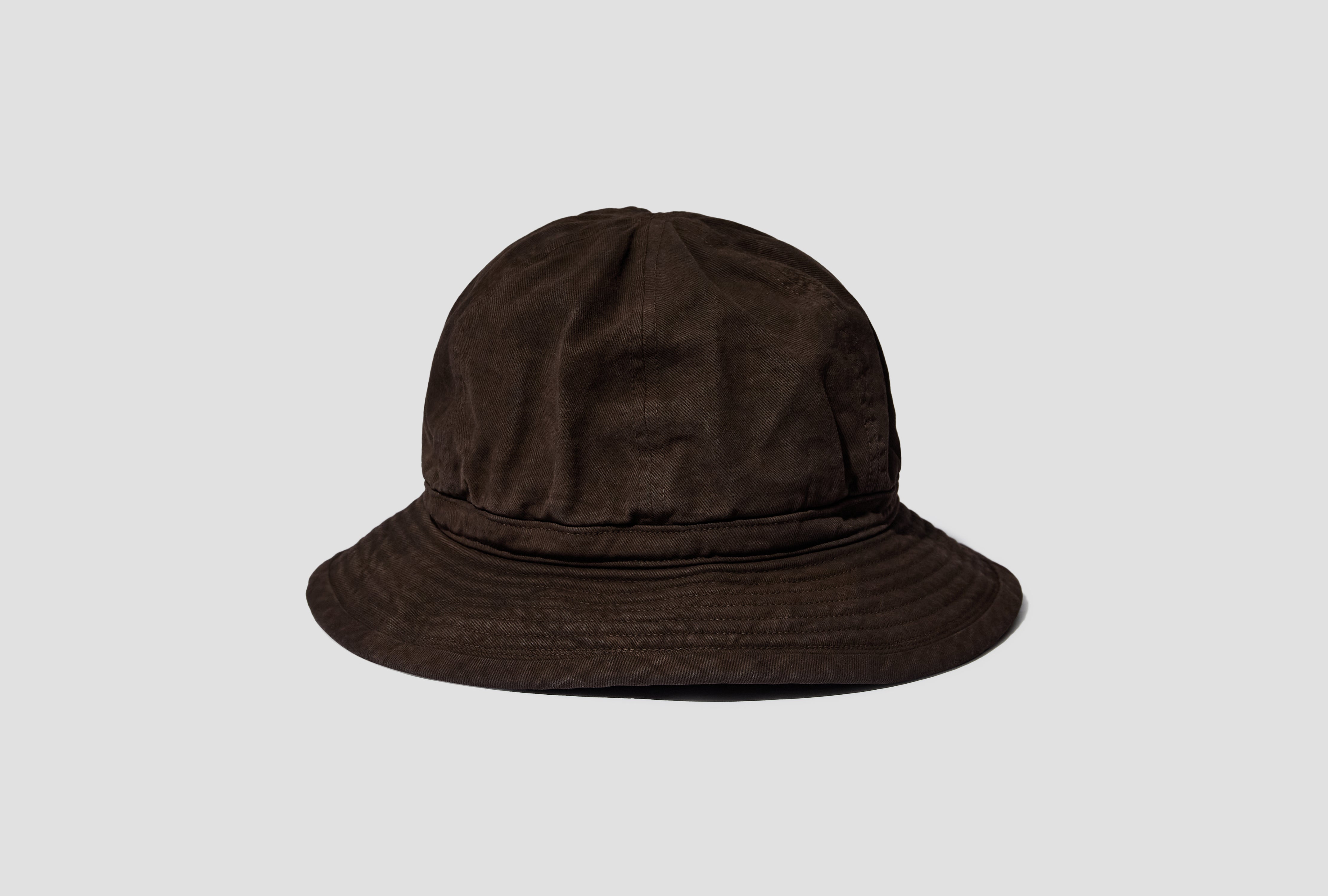 LOT.010 US MILITARY HAT - MUD DYED BROWN TTSS26010