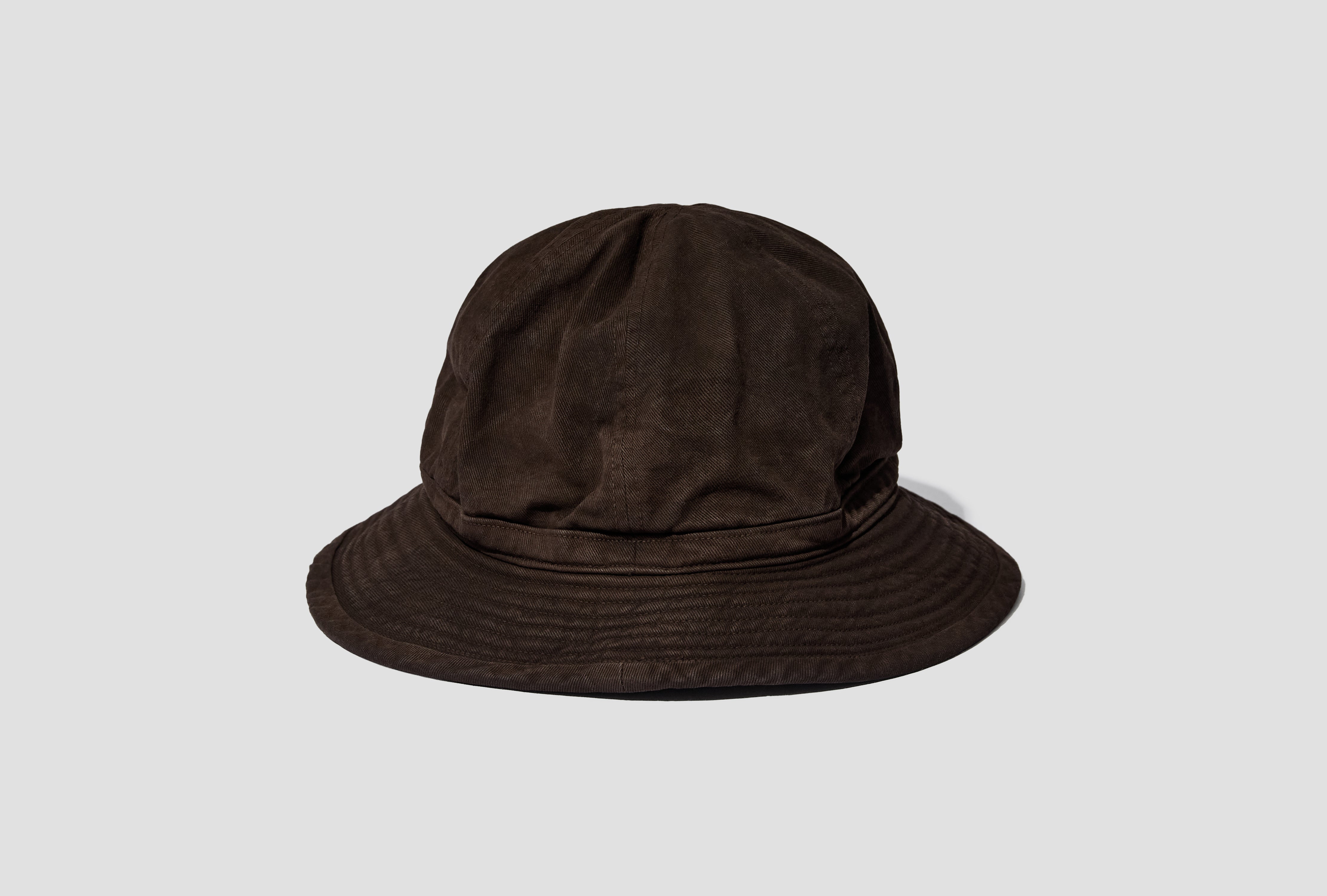 LOT.010 US MILITARY HAT - MUD DYED BROWN TTSS26010