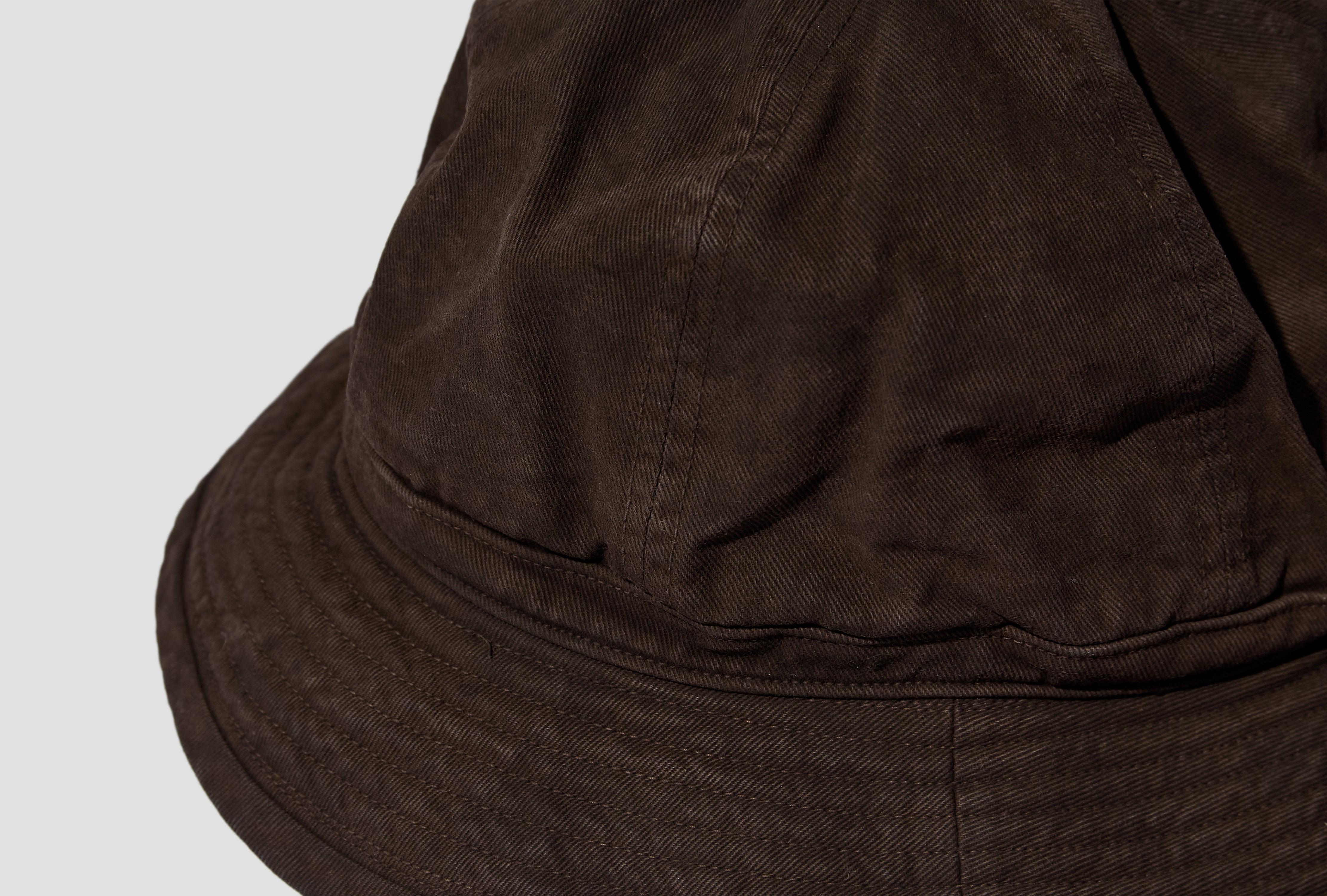 LOT.010 US MILITARY HAT - MUD DYED BROWN TTSS26010