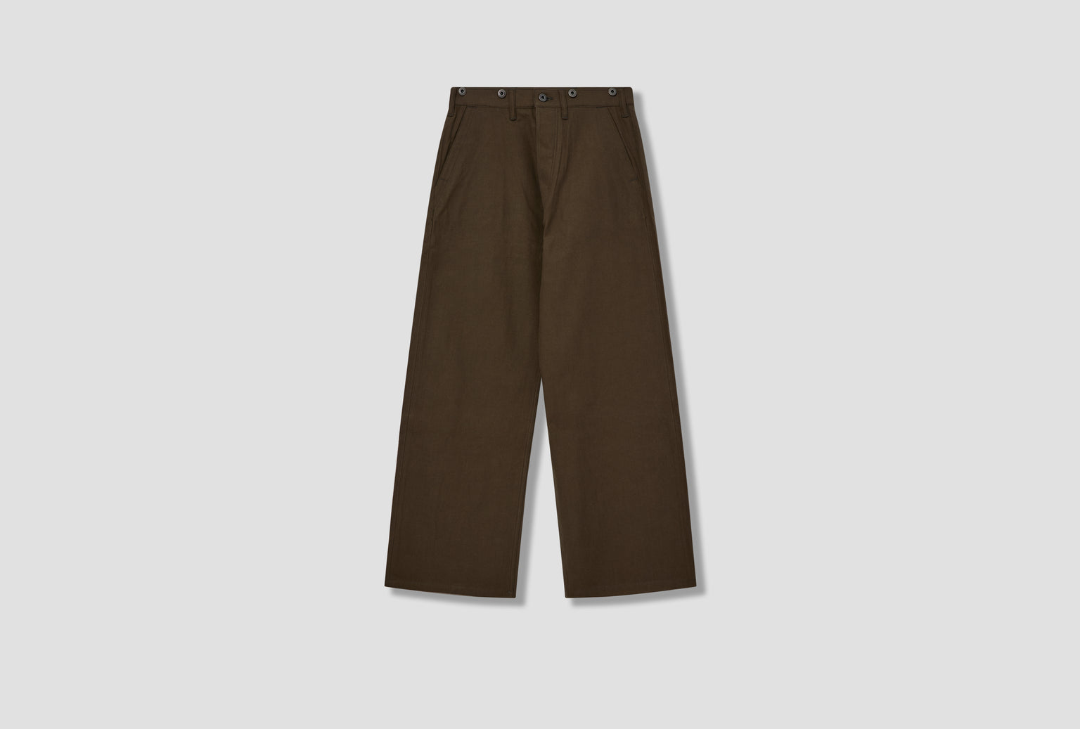 LOT.204 ENGINEER TROUSERS - BROWN TTSS26204