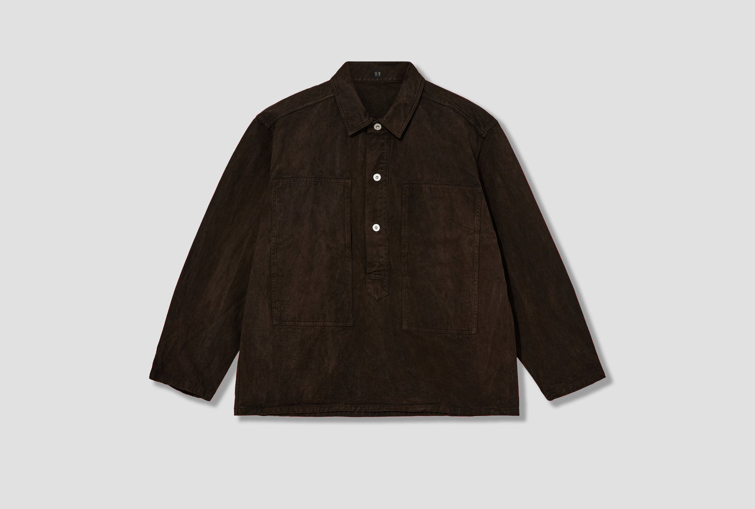 LOT.326 US ARMY M-35 PULLOVER - MUD DYED BROWN TTSS26326