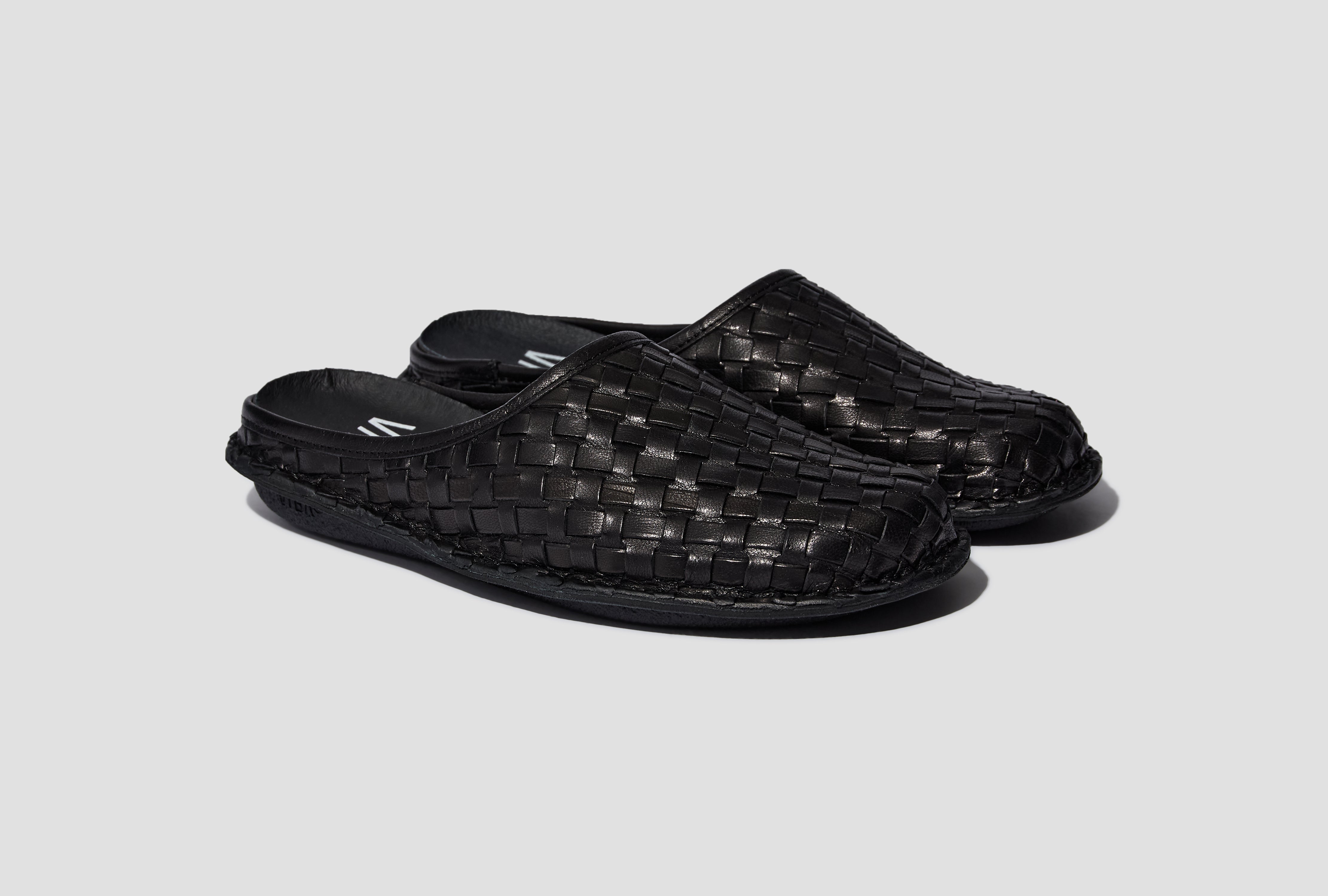 ROMA WOVEN LEATHER - PRETO BLACK ROMAWLPB