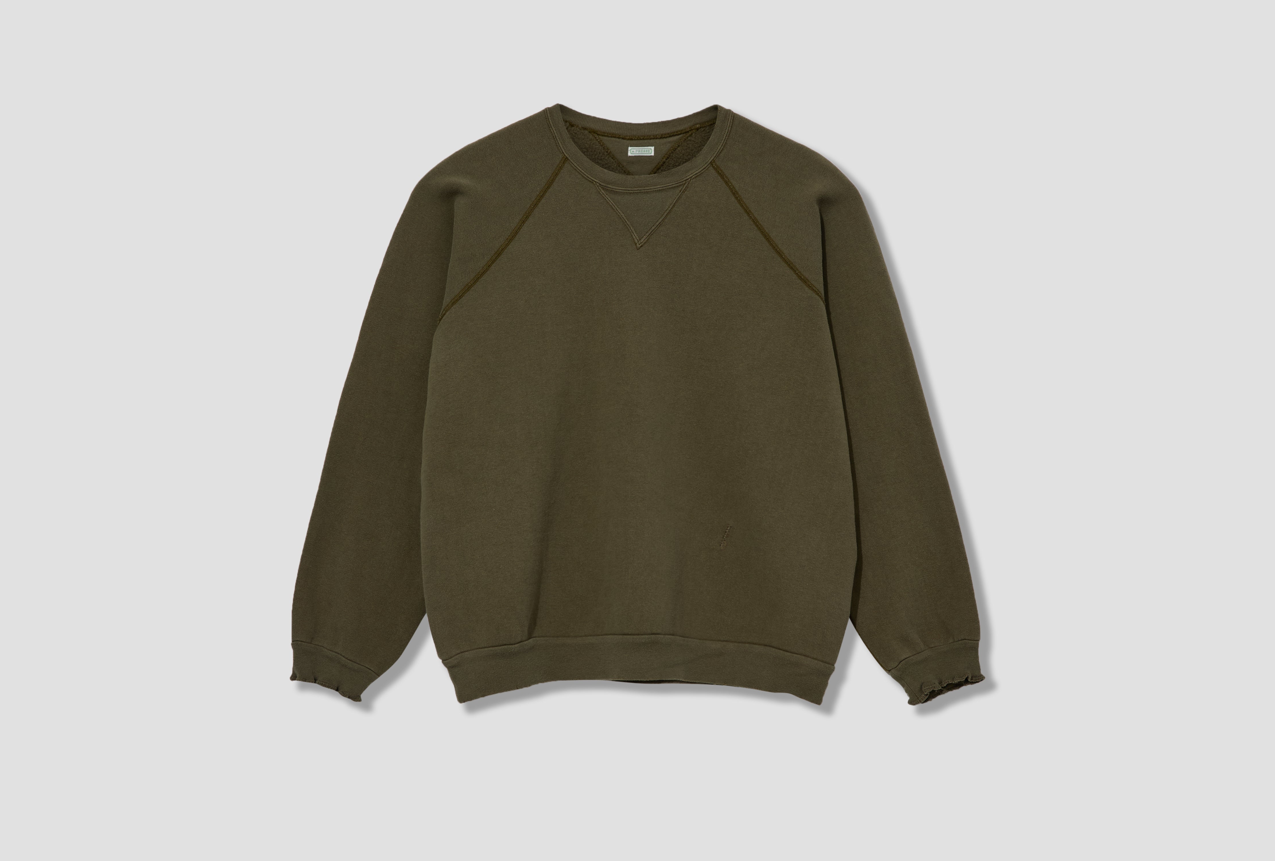 VINTAGE DOUBLE V SWEATSHIRT 26SAP-05-17 Olive