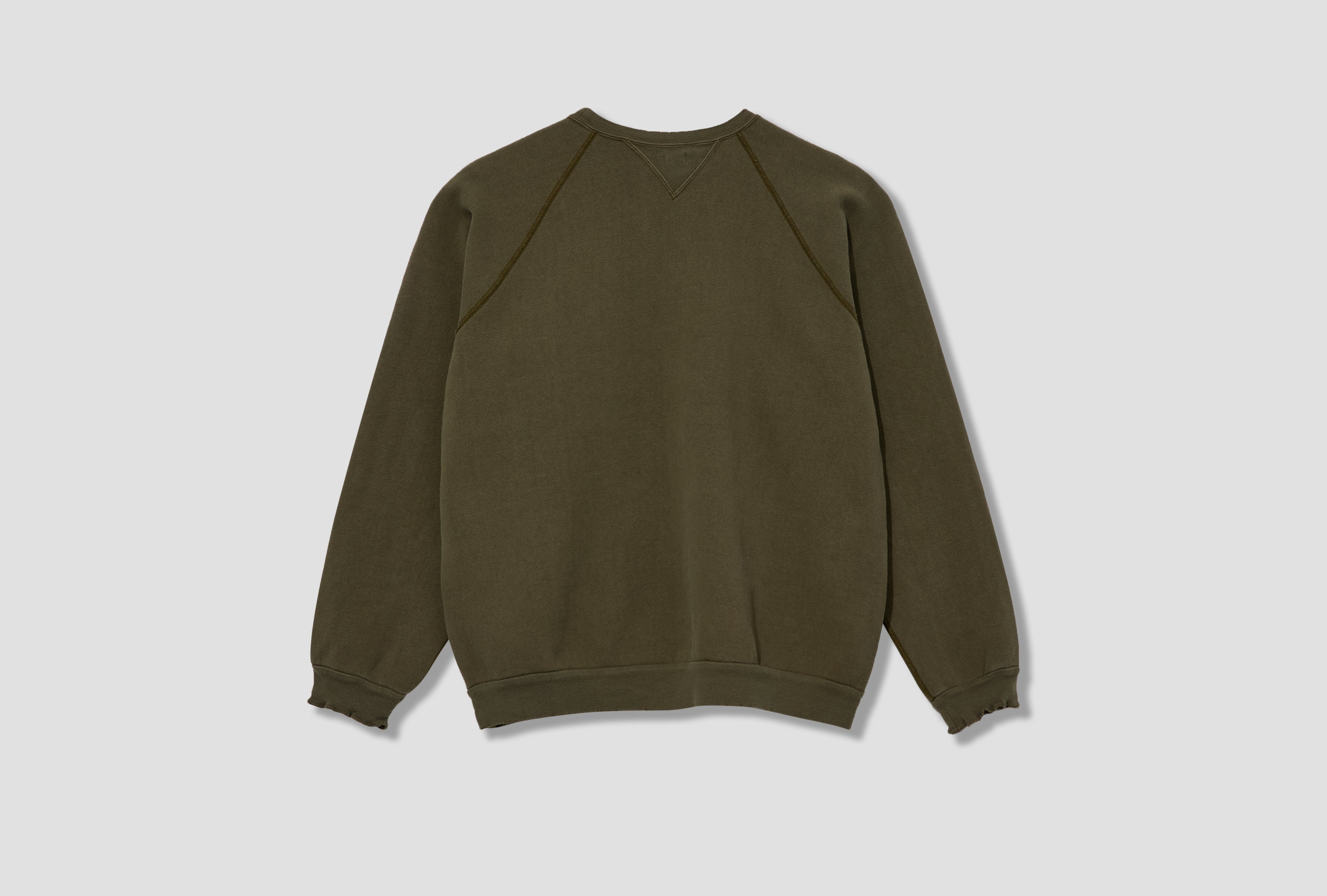 VINTAGE DOUBLE V SWEATSHIRT 26SAP-05-17 Olive
