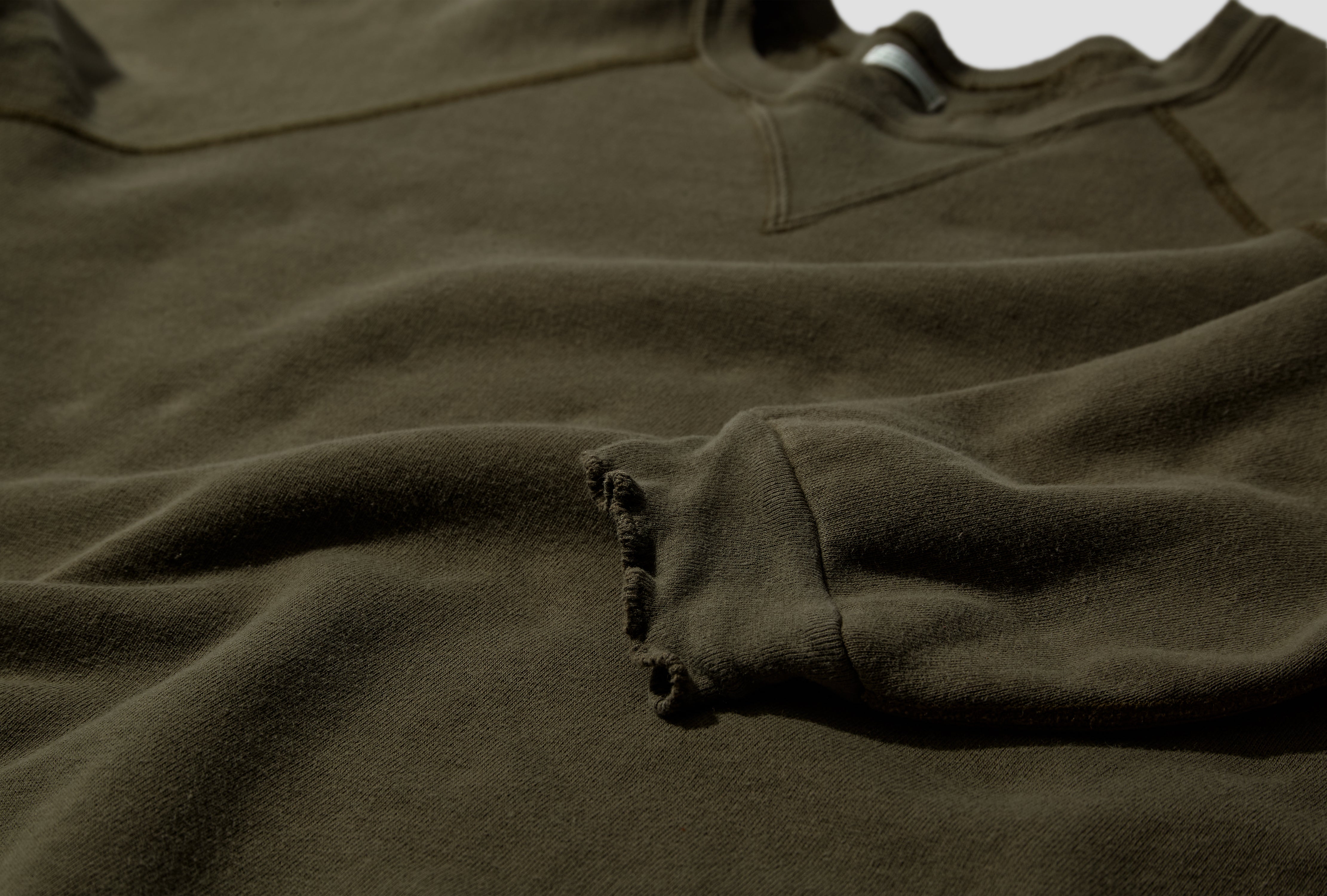 VINTAGE DOUBLE V SWEATSHIRT 26SAP-05-17 Olive