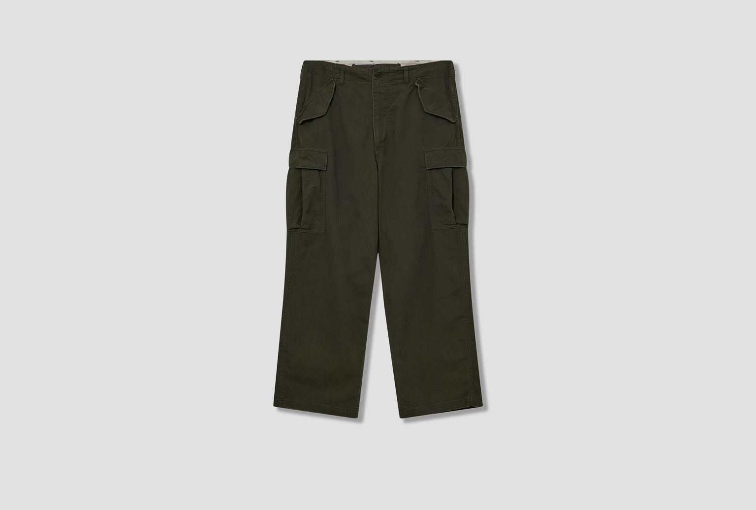 VINTAGE US ARMY M-51 FIELD PANTS 26SAP-04-50 Olive