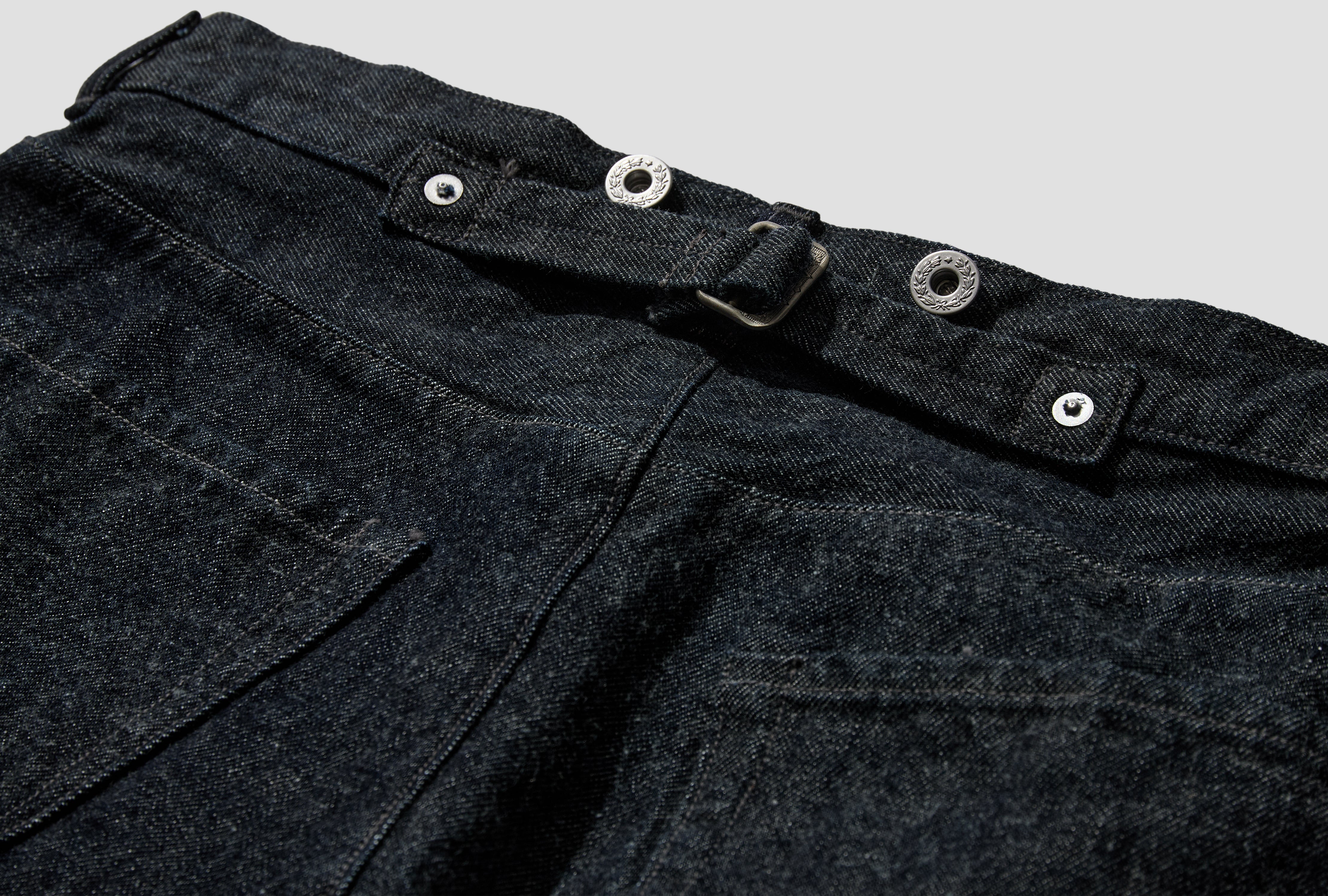 SHARKY - RAW DENIM TWIST JEANS NN-1803T17 Blue