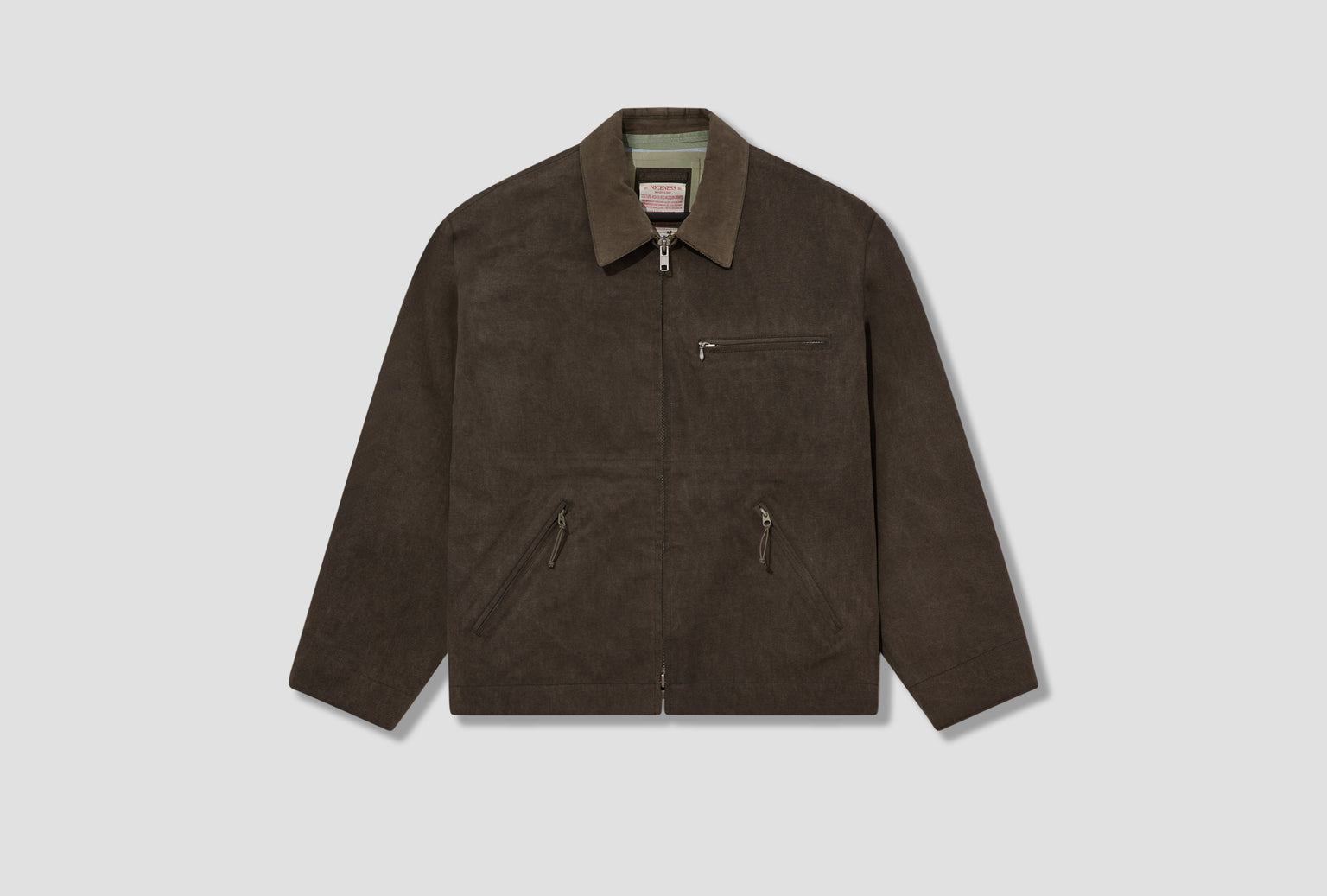 BURDEN - 3-LAYER WORK JACKET NN-0502B17 Charcoal