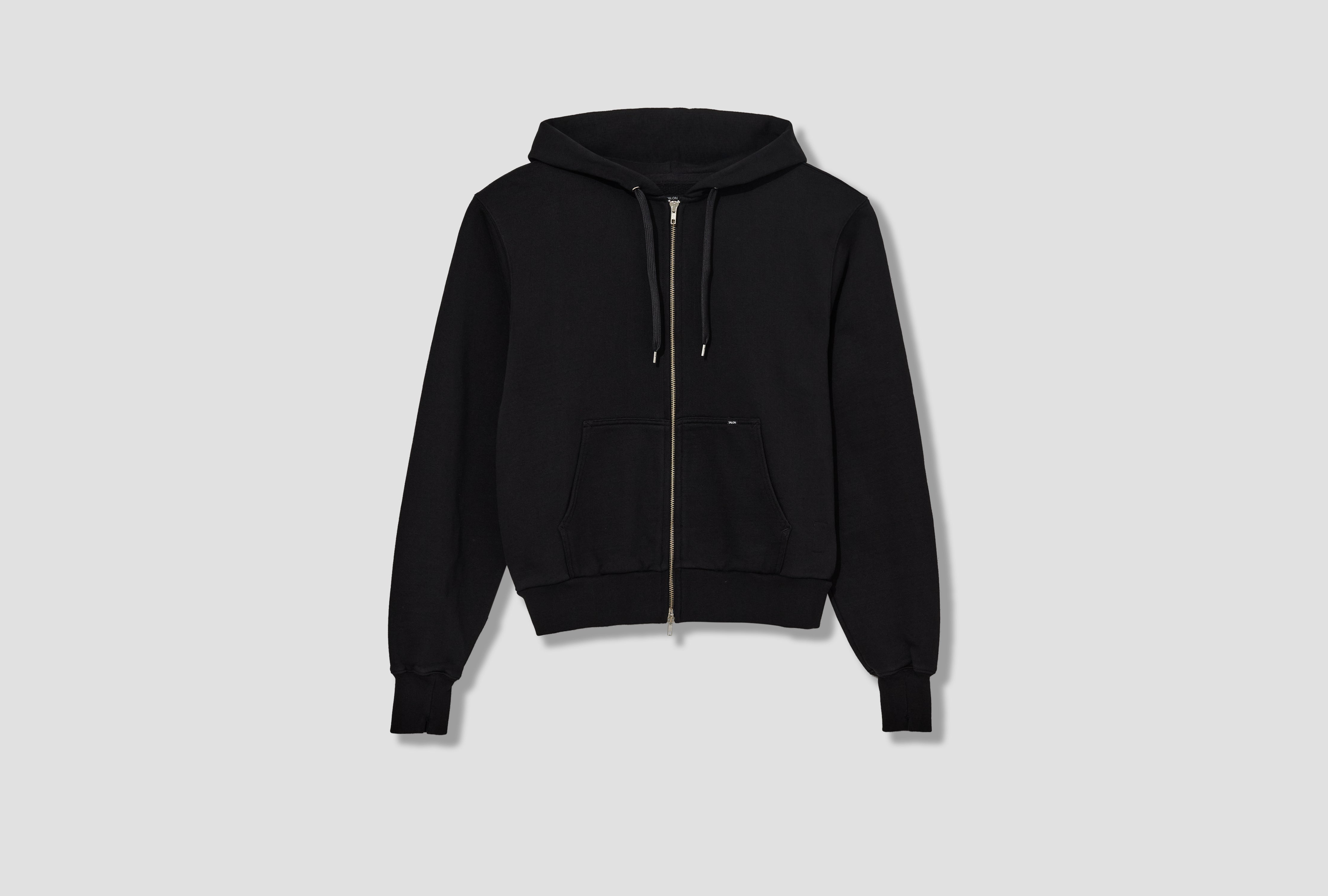 HOODIE - ORGANIC COTTON CL408 Black