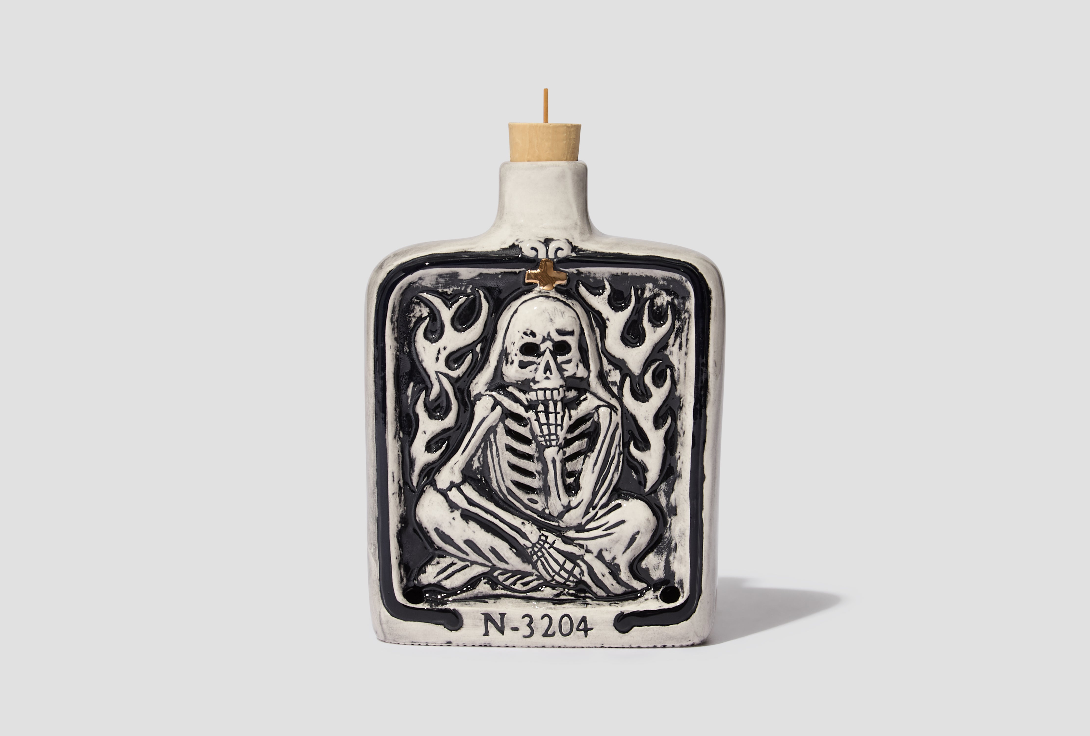 BOTTLE INCENSE CHAMBER 261AINH-AC01 Black