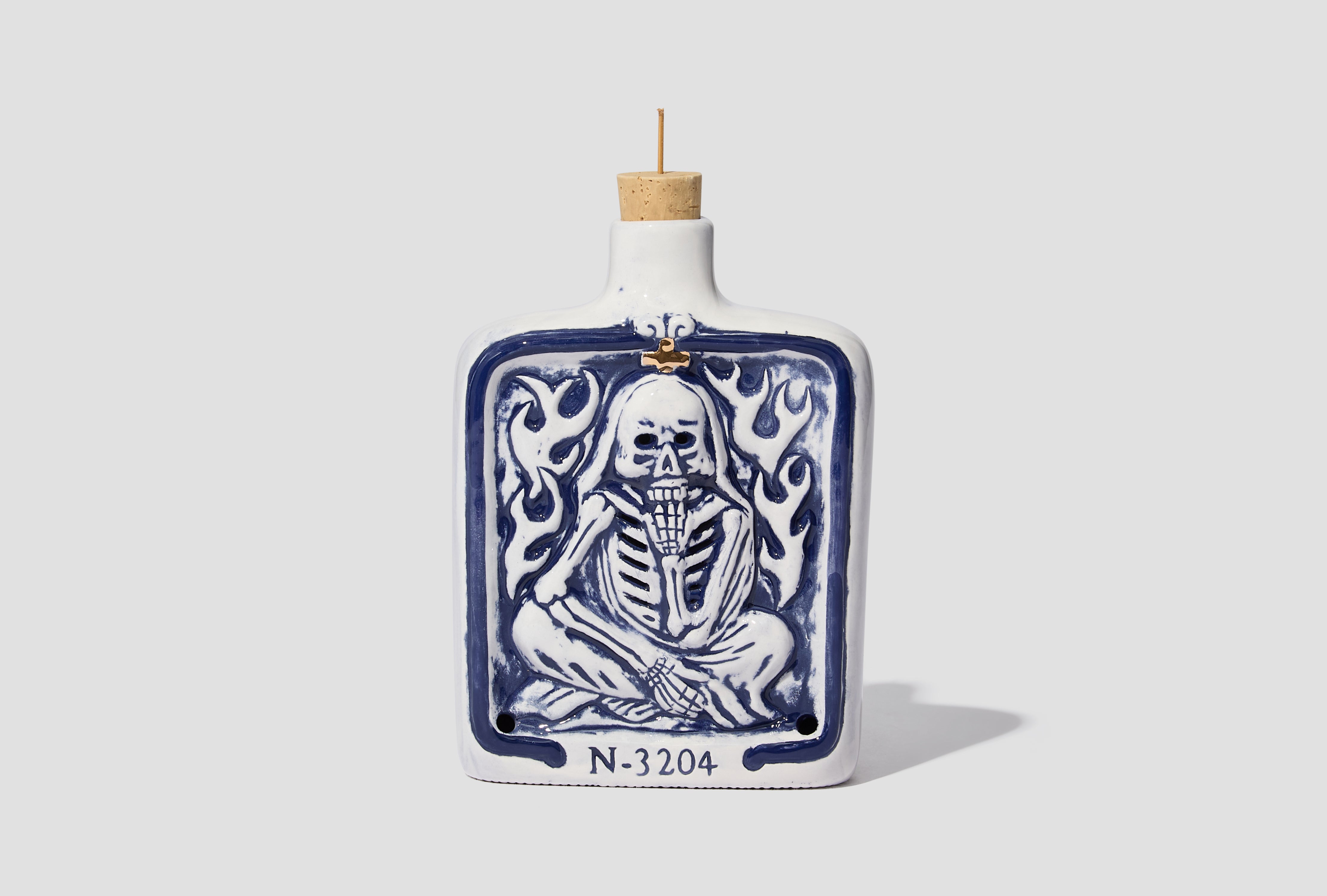 BOTTLE INCENSE CHAMBER 261AINH-AC01 Blue