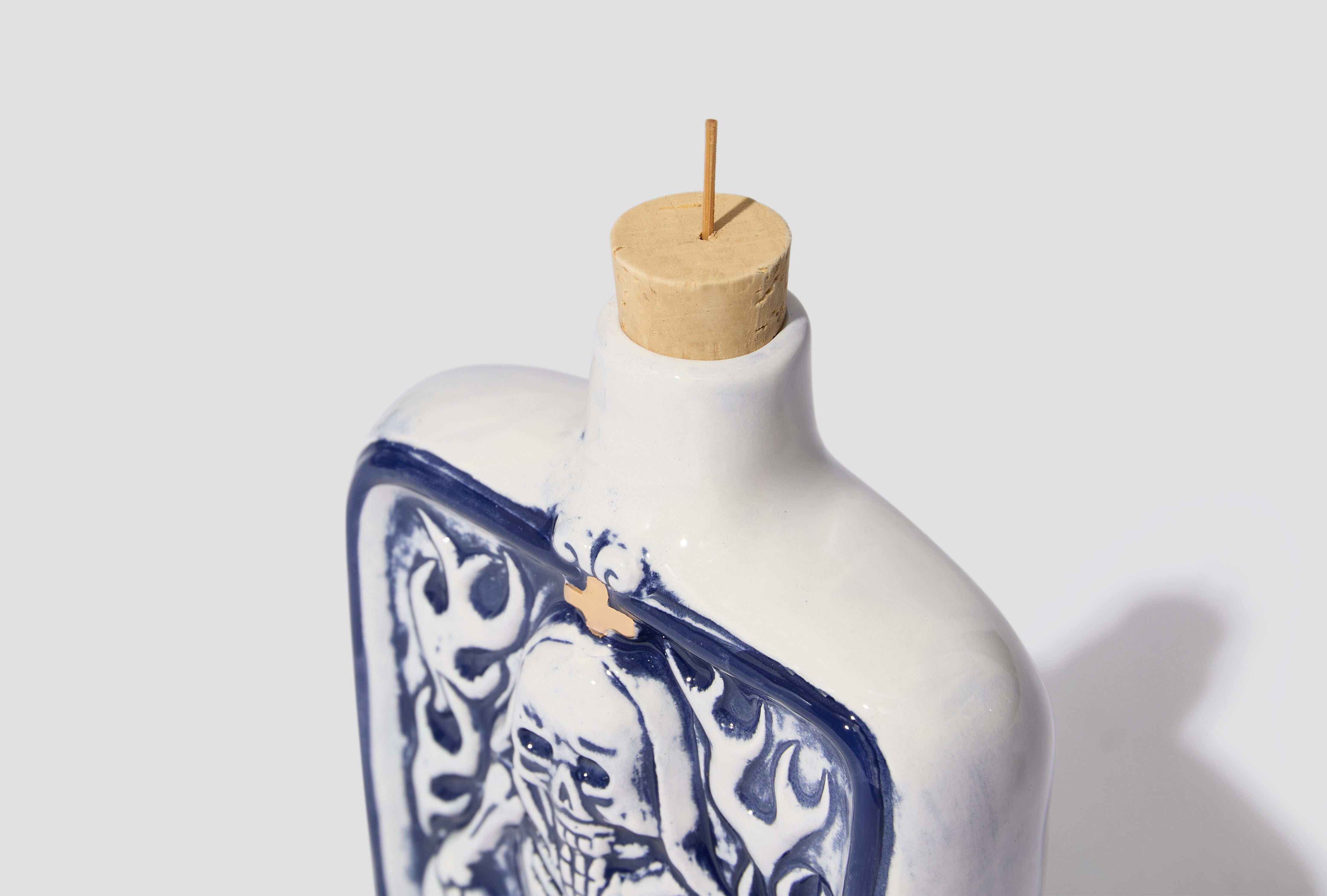 BOTTLE INCENSE CHAMBER 261AINH-AC01 Blue