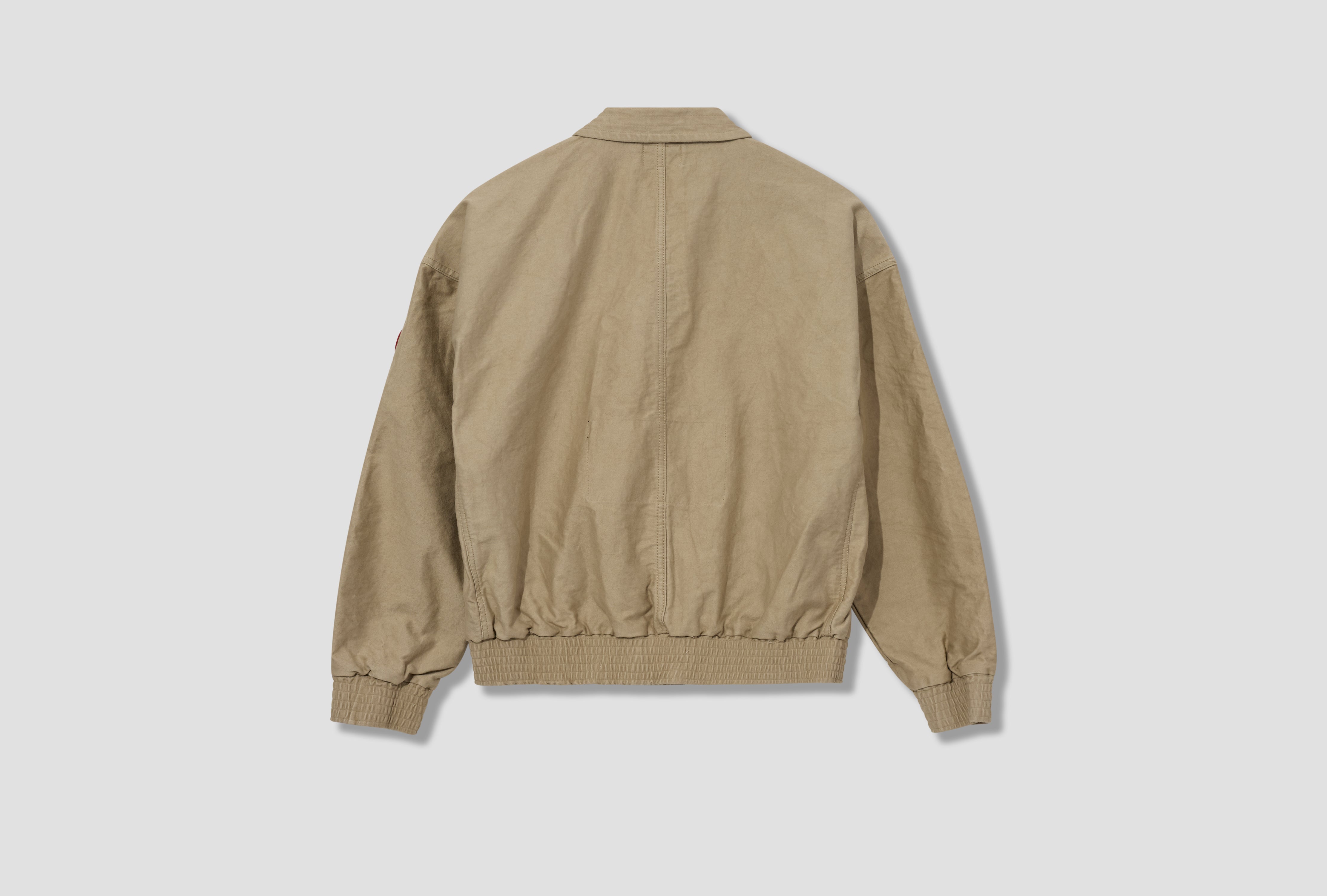 CASUAL ZIP SHORT JACKET CES29JK12 Beige