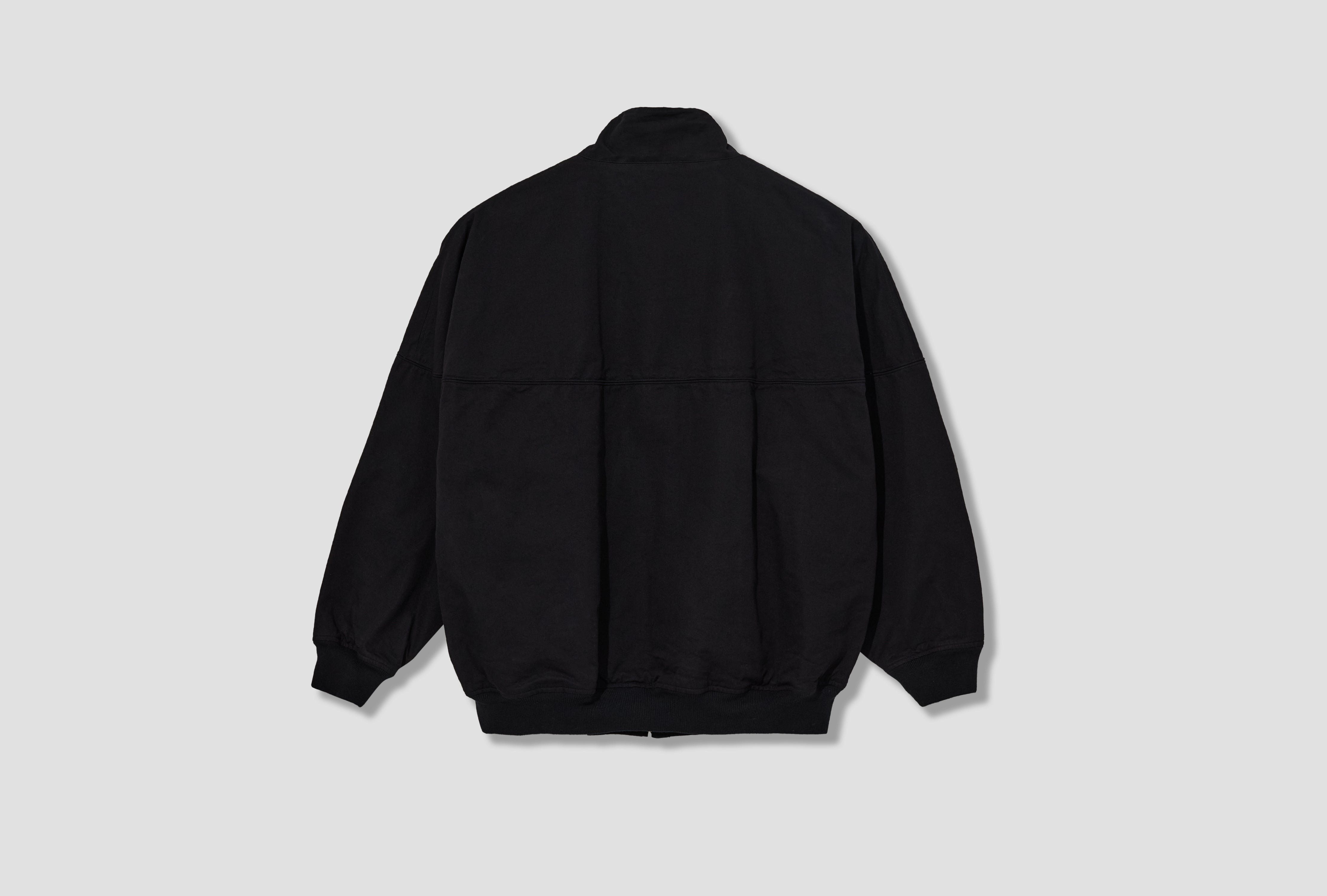 POST-WORK TWILL CAP SHOULDER BLOUSON D01-01031 Black