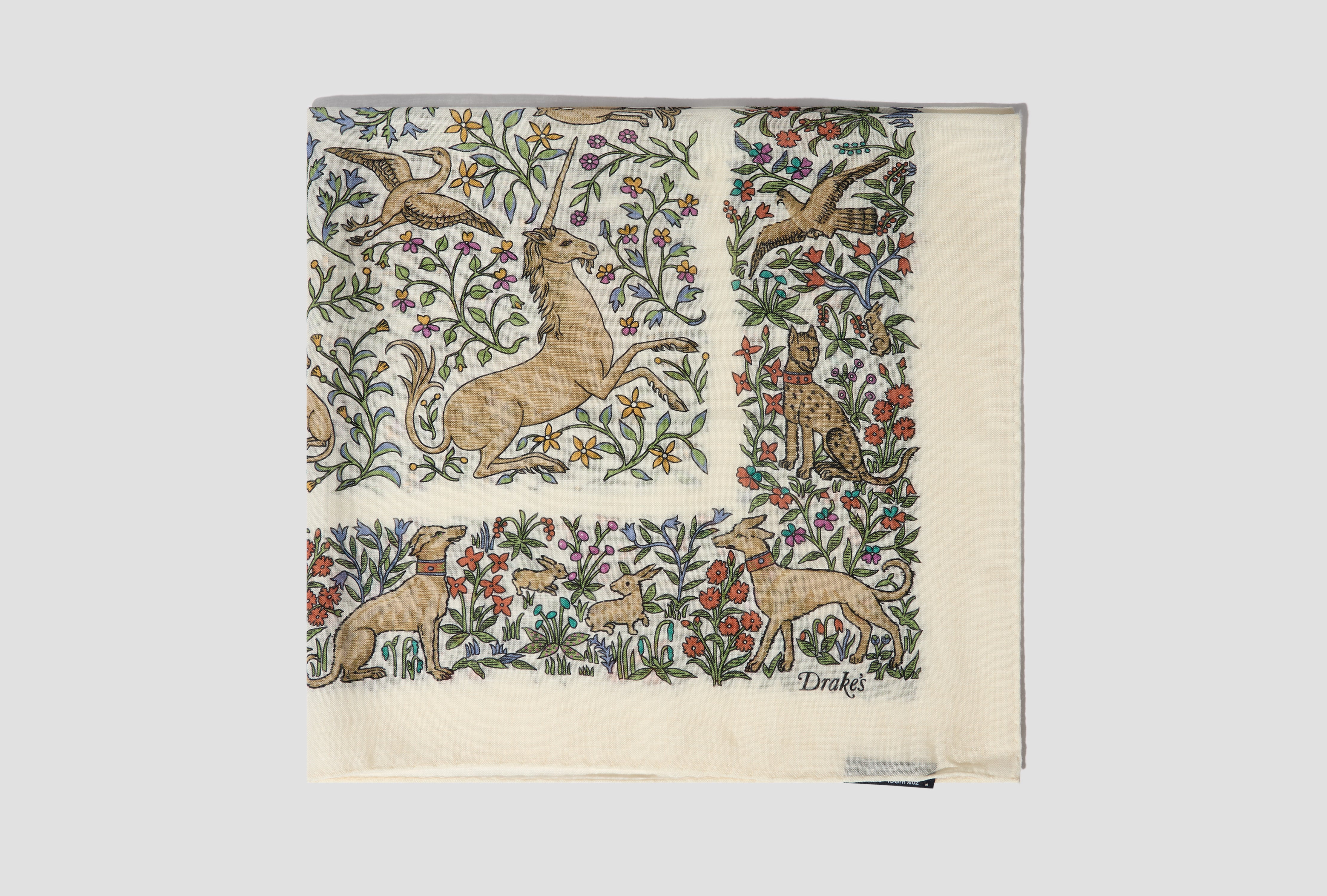 UNICORN PRINT BANDANA DR1AD0 26151-04 Beige