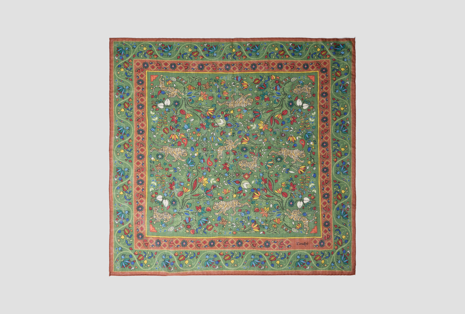 TIGER GARDEN PRINT BANDANA DR1AD0 26153-03 Green