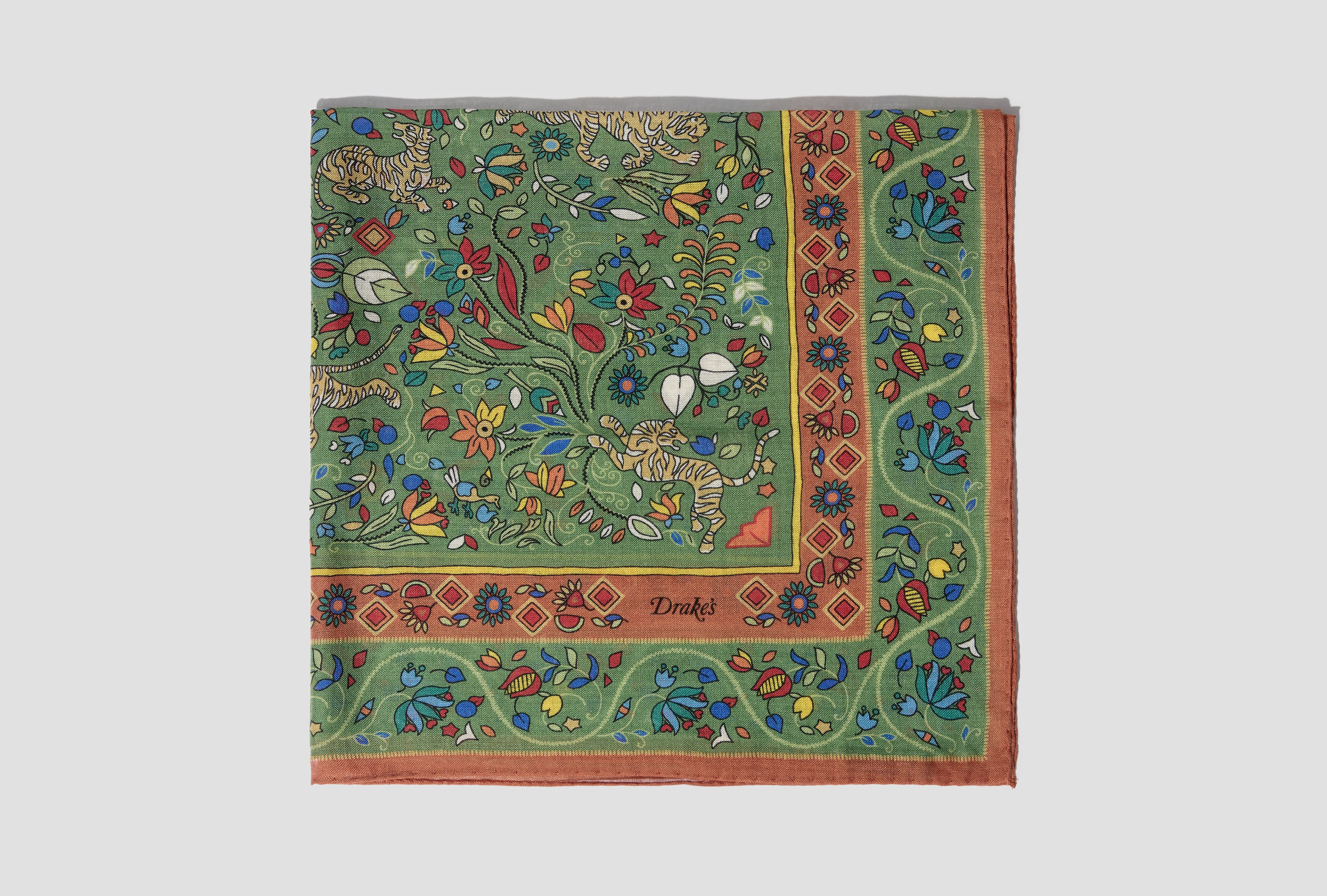 TIGER GARDEN PRINT BANDANA DR1AD0 26153-03 Green