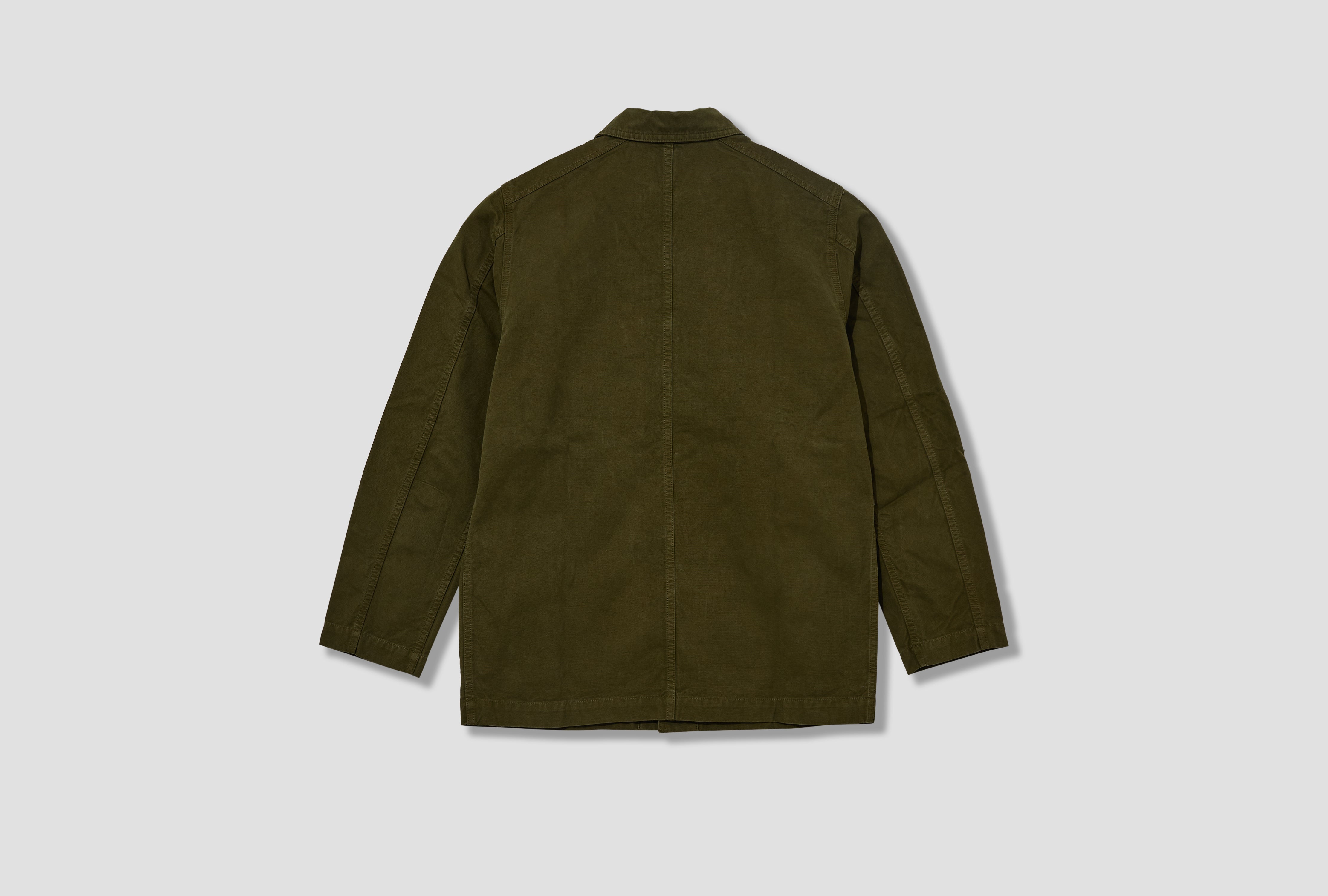 DUCK COTTON CANVAS CHORE DR2A1B 23634-02 Olive