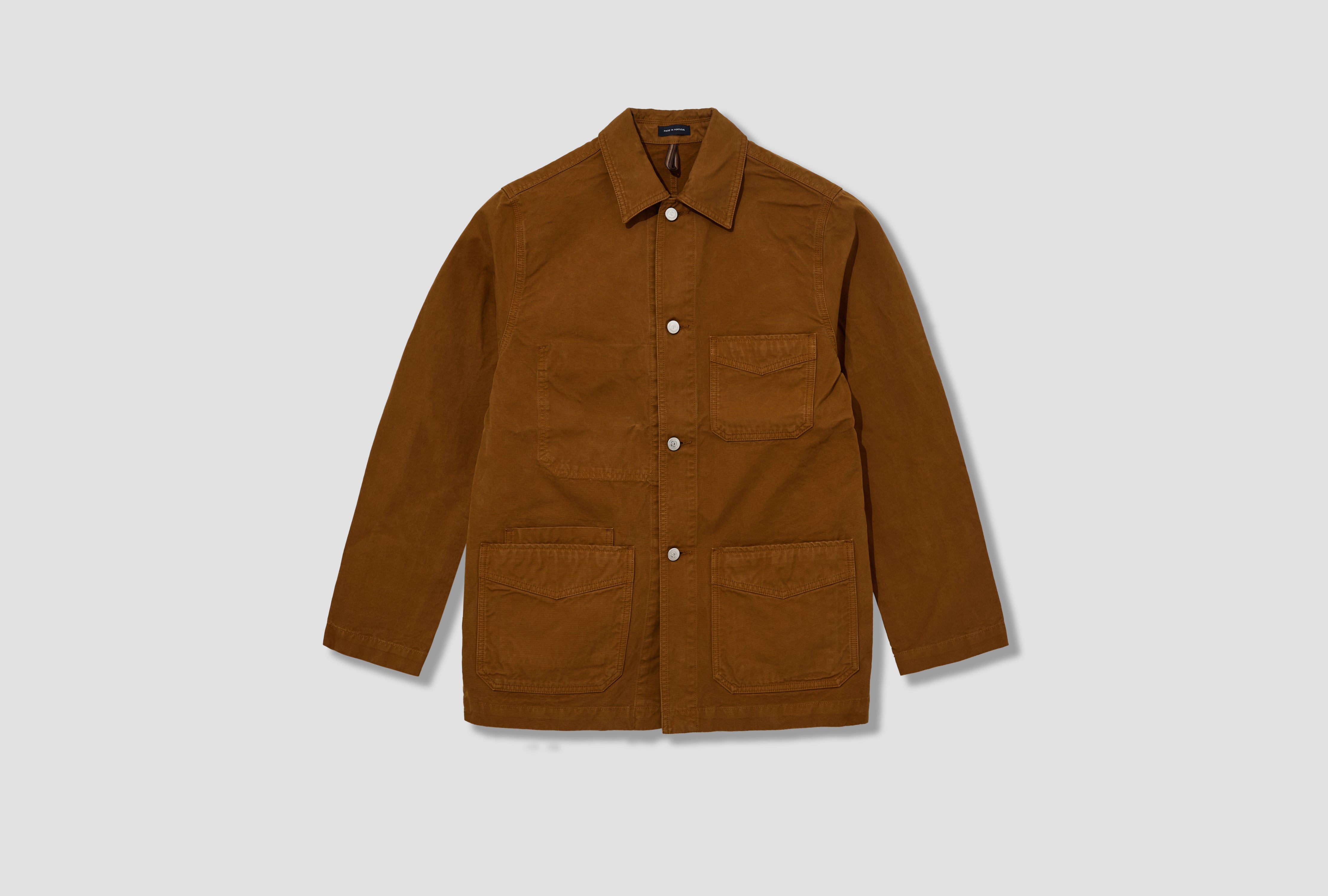 DUCK COTTON CANVAS CHORE DR2A1B 23634-03 Light brown