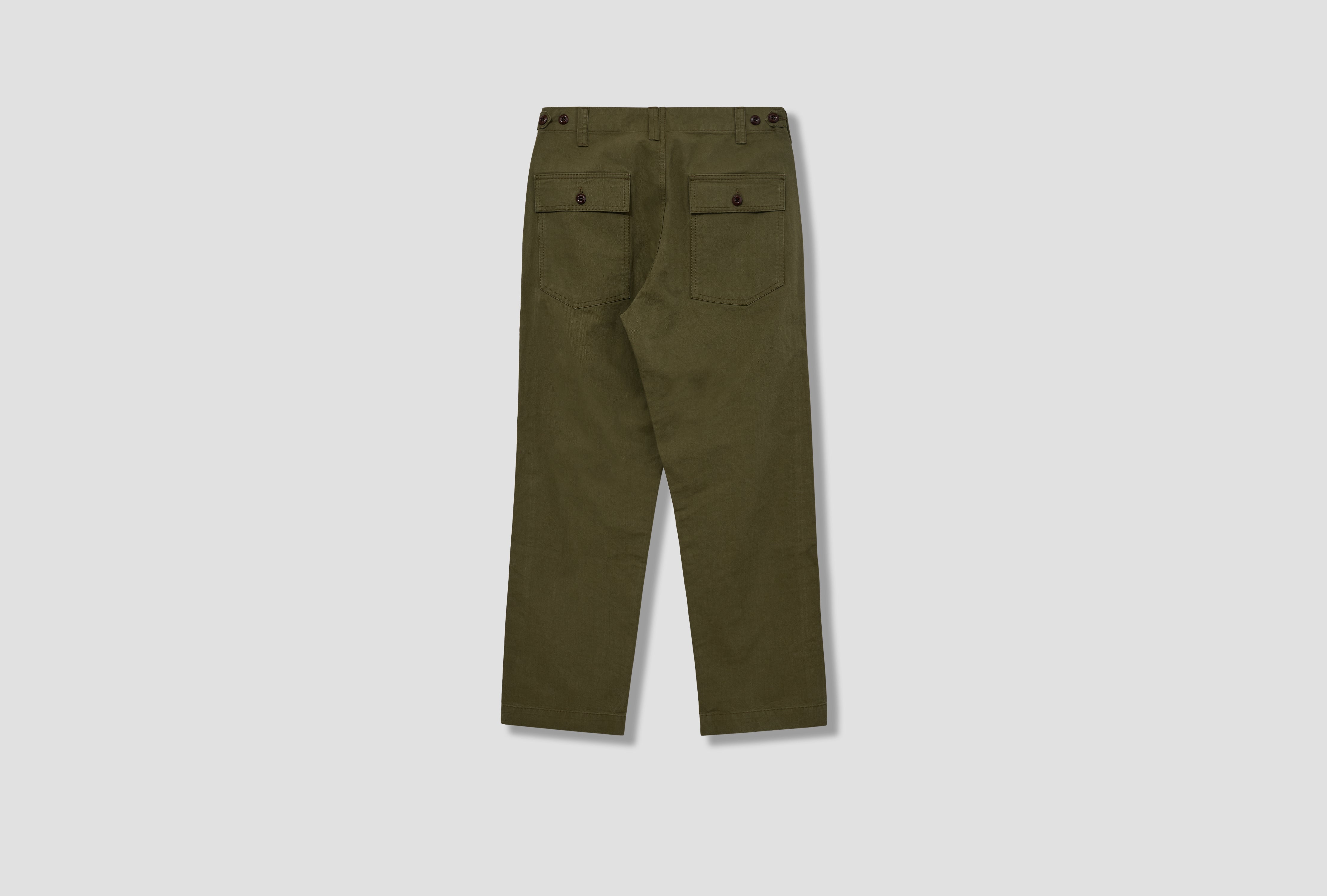 TWILL FATIGUE TROUSER DR2A6H 26029-02 Khaki