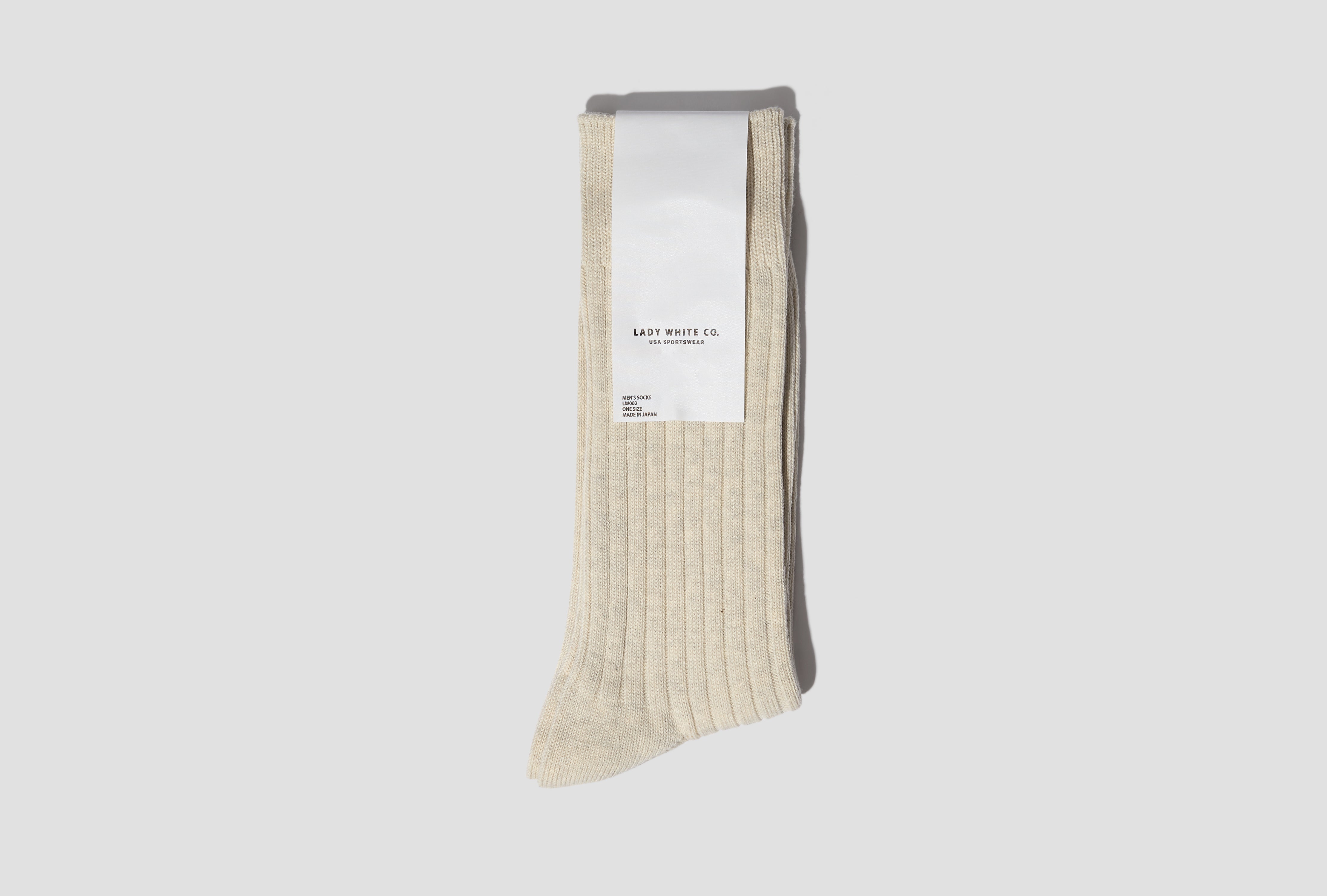 LW-C SOCKS LW-AC002 Beige