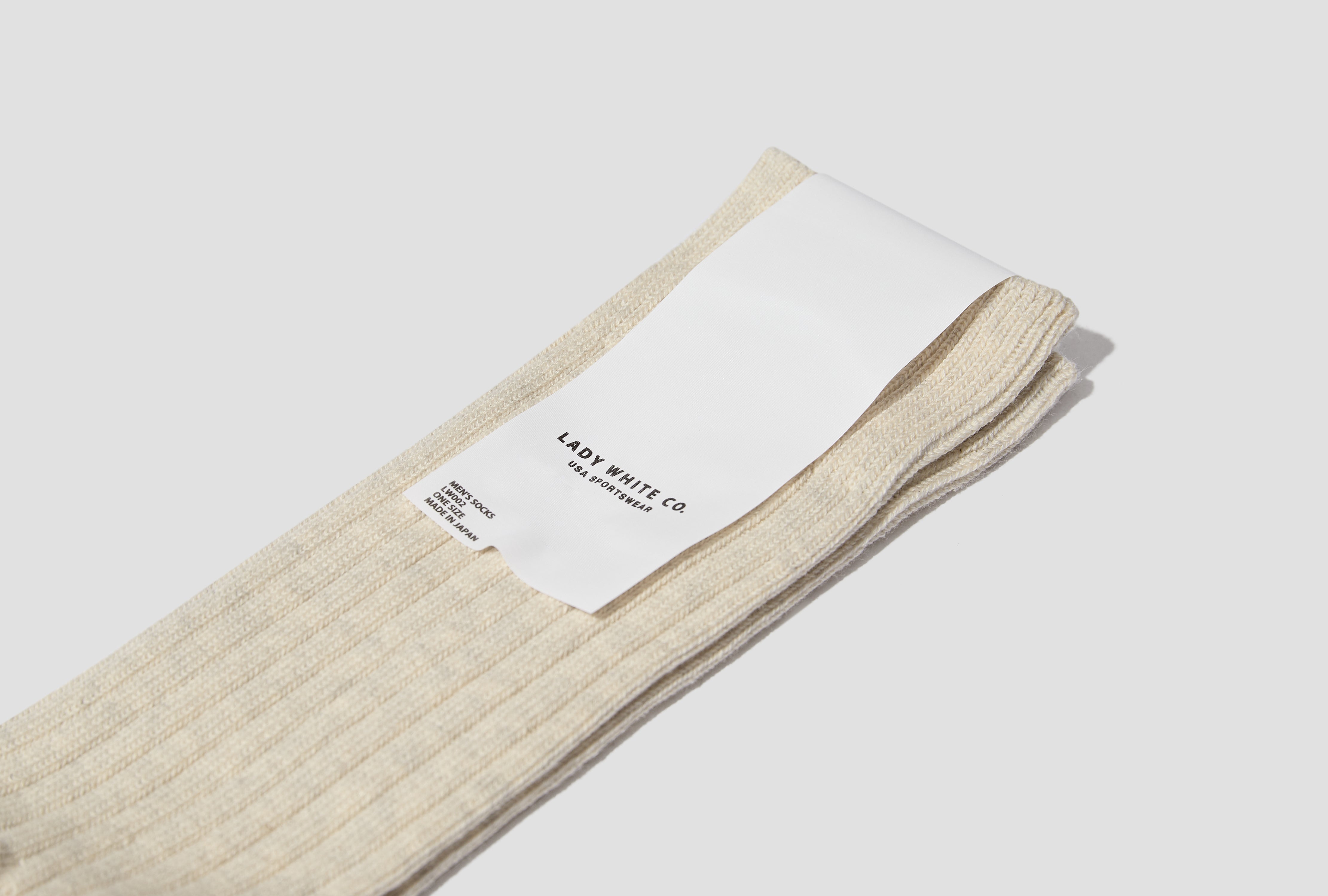 LW-C SOCKS LW-AC002 Beige