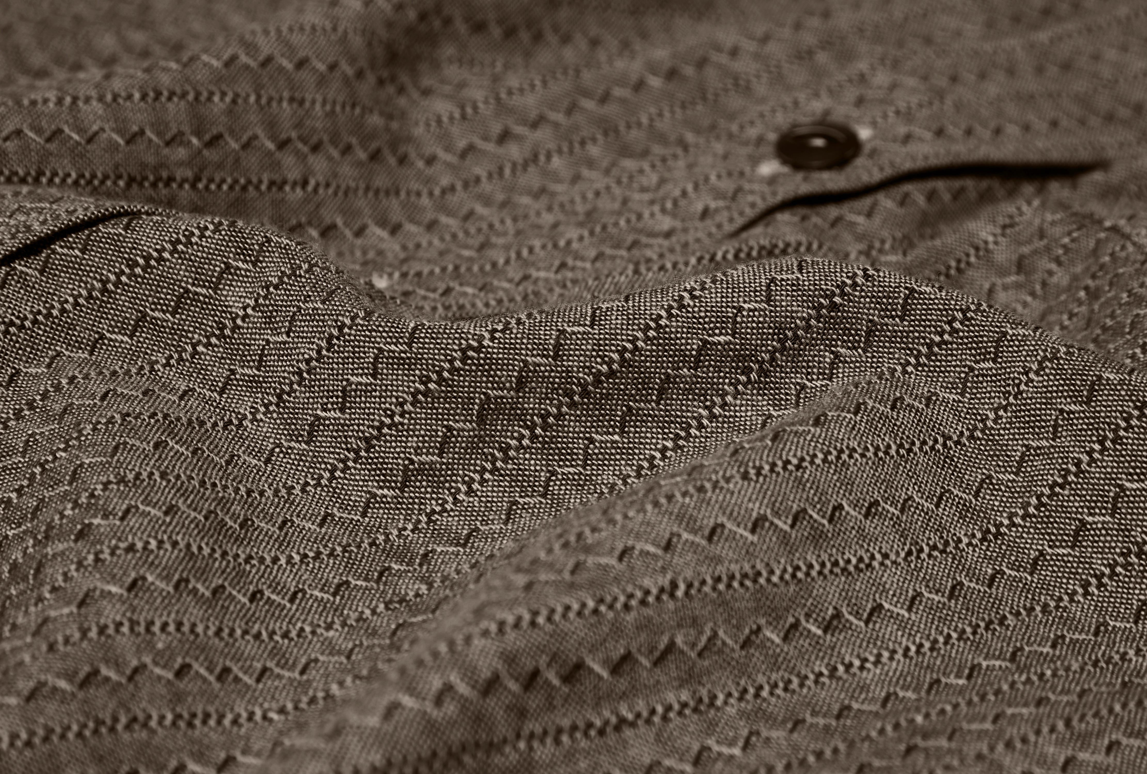 LOT.106 NARROW COLLAR SHIRT - CHARCOAL TTSS26106