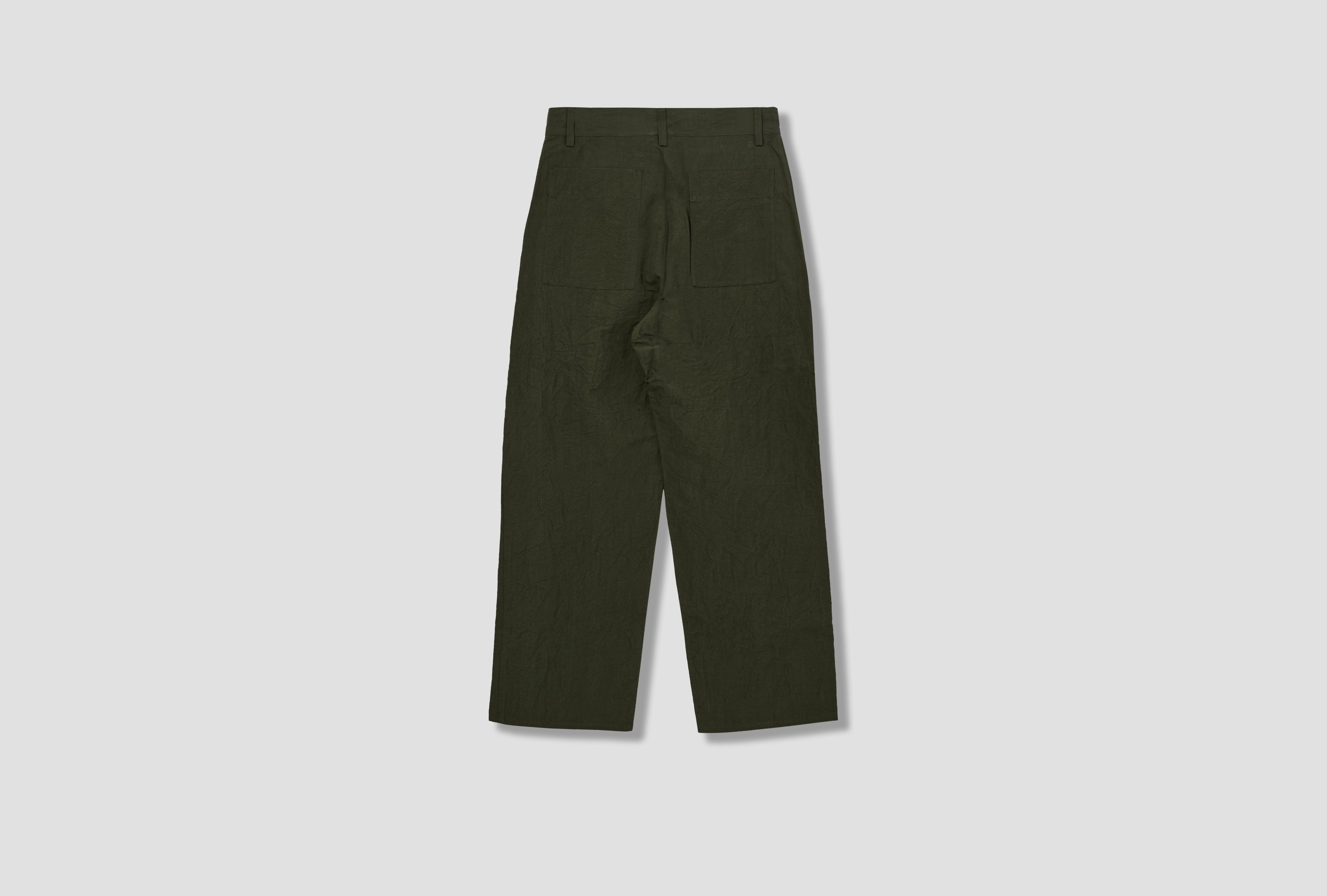 WIDE PANTS - WOODLAND LINEN R20P4