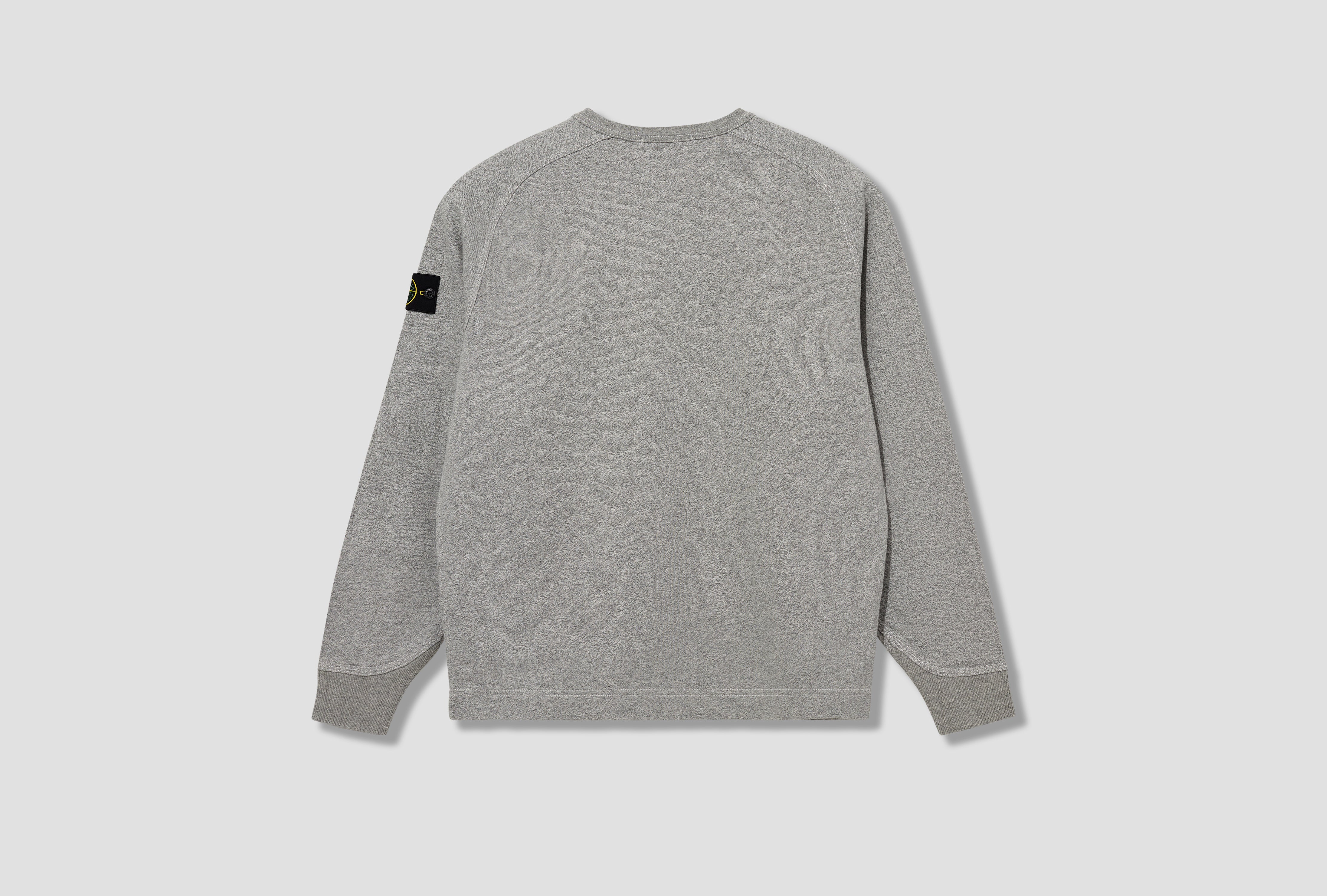 MÉLANGE FLEECE WASHED L1 S15 61000 22 S0329 Grey