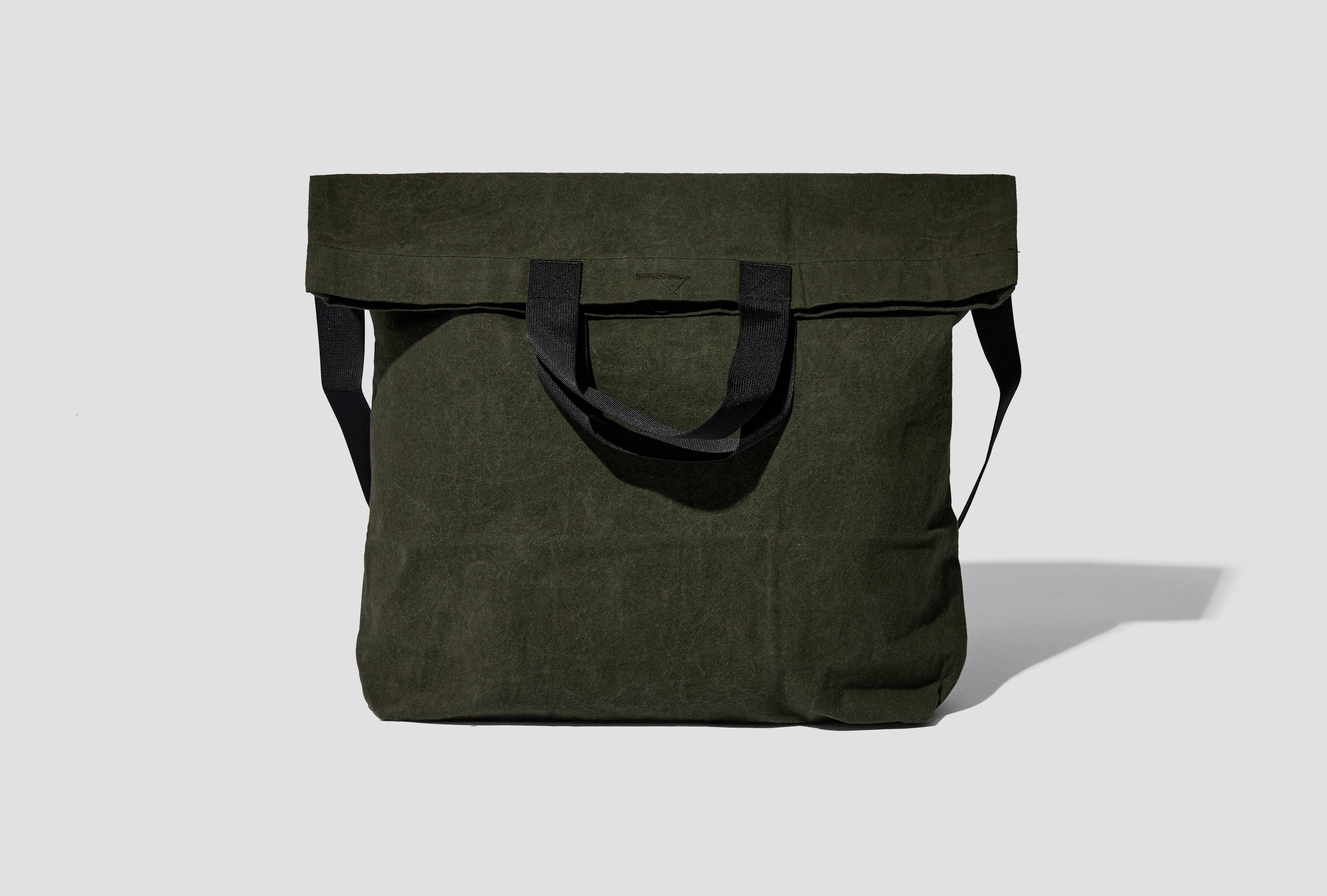 MULTI HANDLE TOTE - WOODLAND WAX R20B1