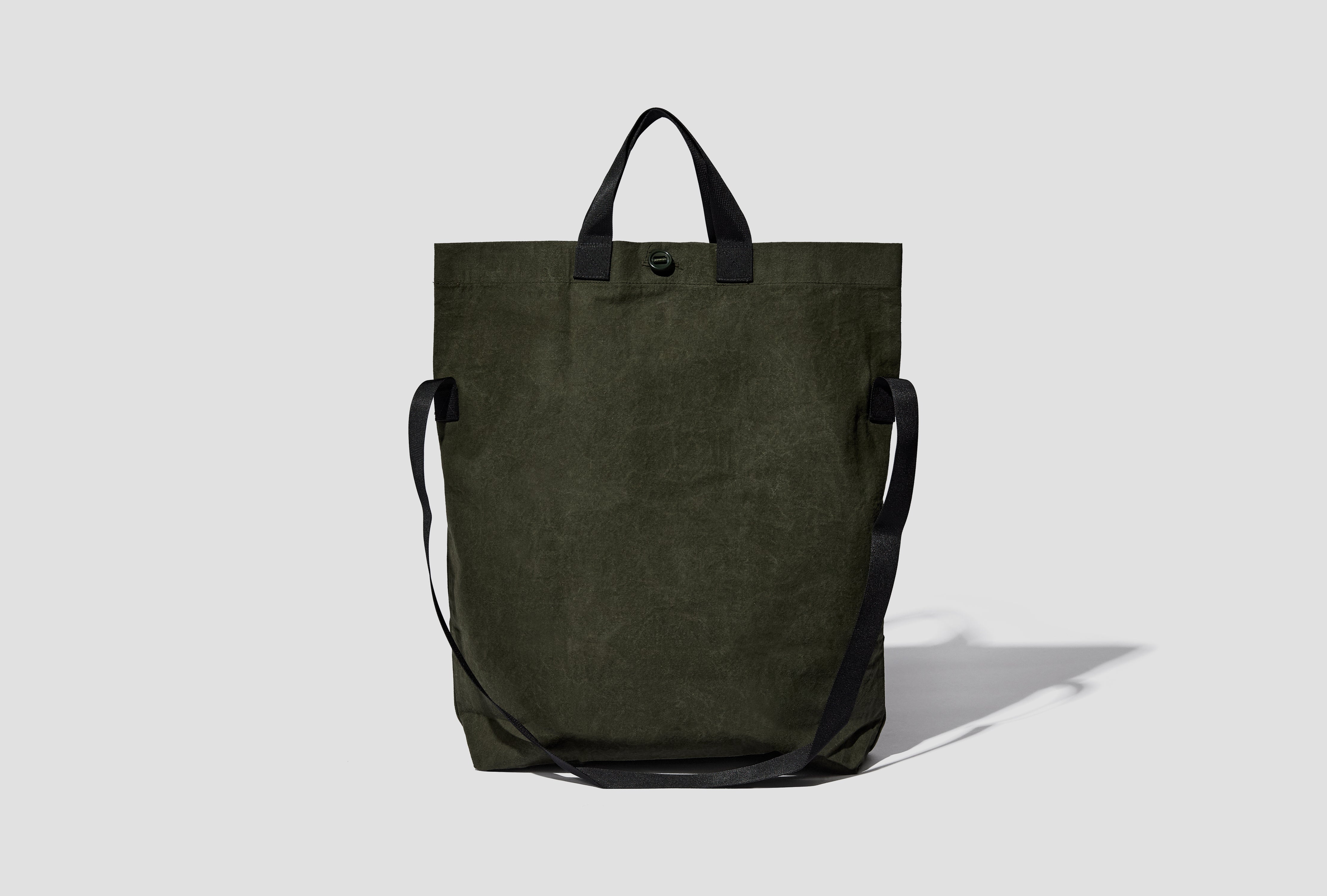 MULTI HANDLE TOTE - WOODLAND WAX R20B1