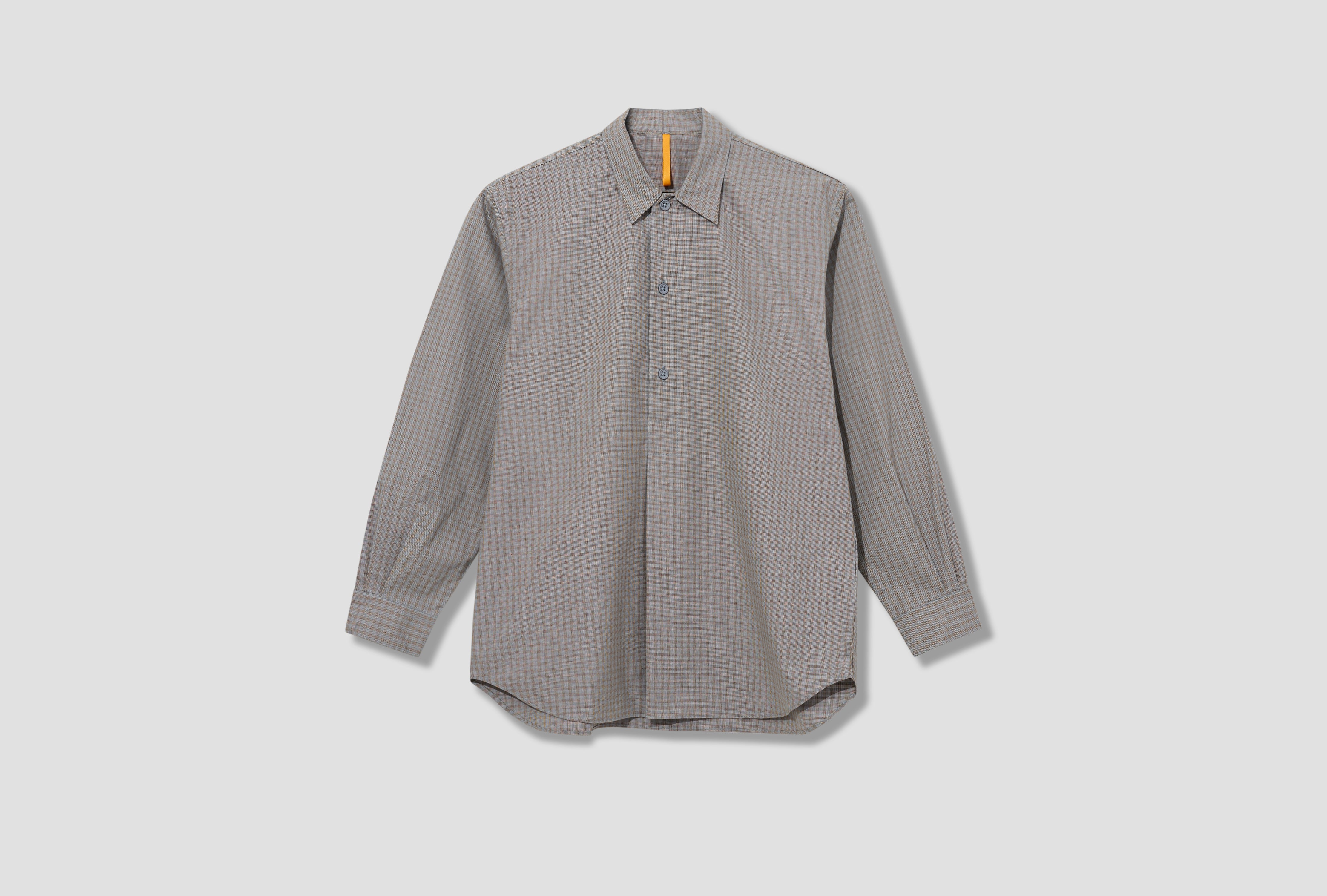 PULLOVER SHIRT - AERIAL BROADCLOTH R20S2