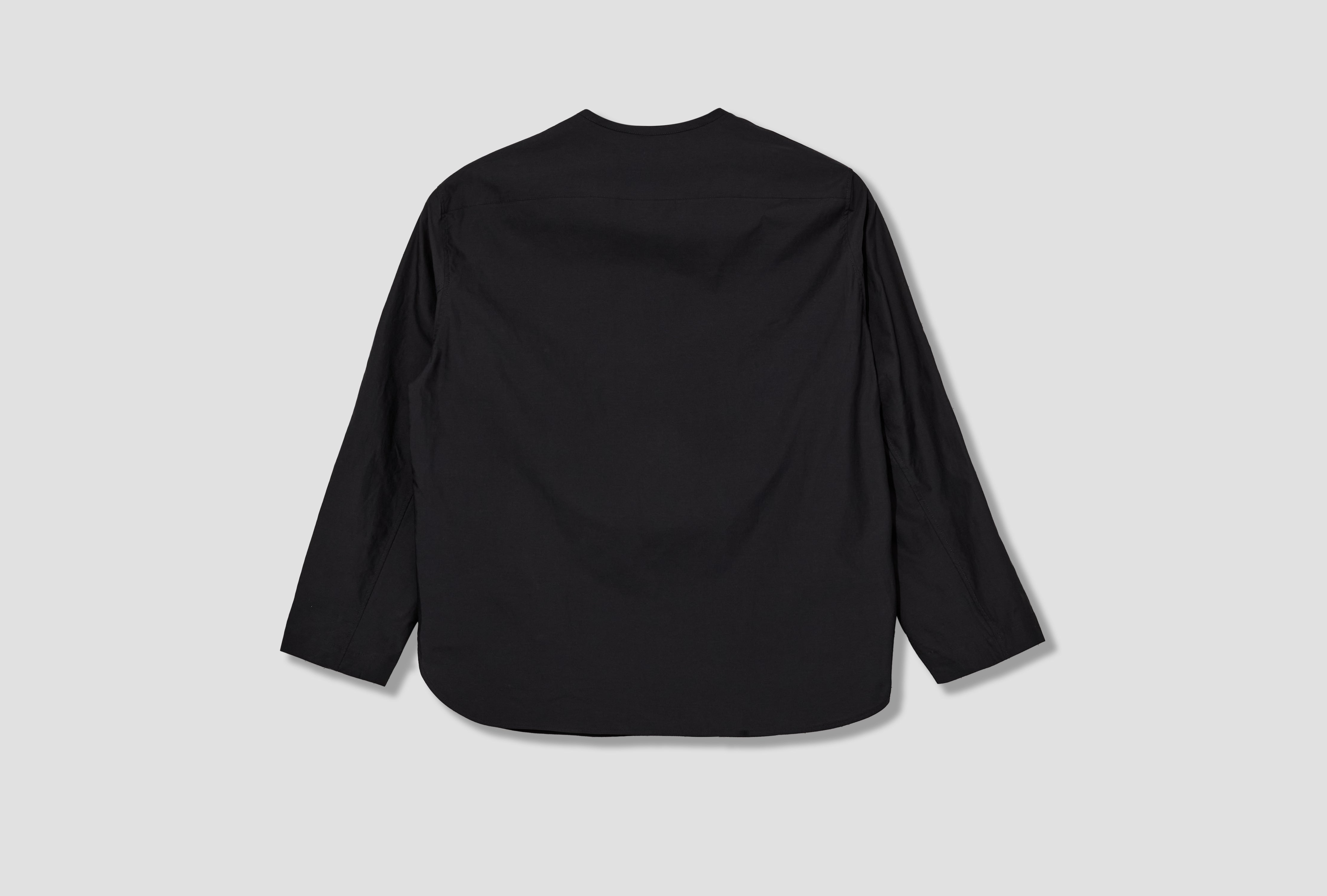 VAREUSE TOP - WASHED COTTON SILK OT0013 LF1500 Black