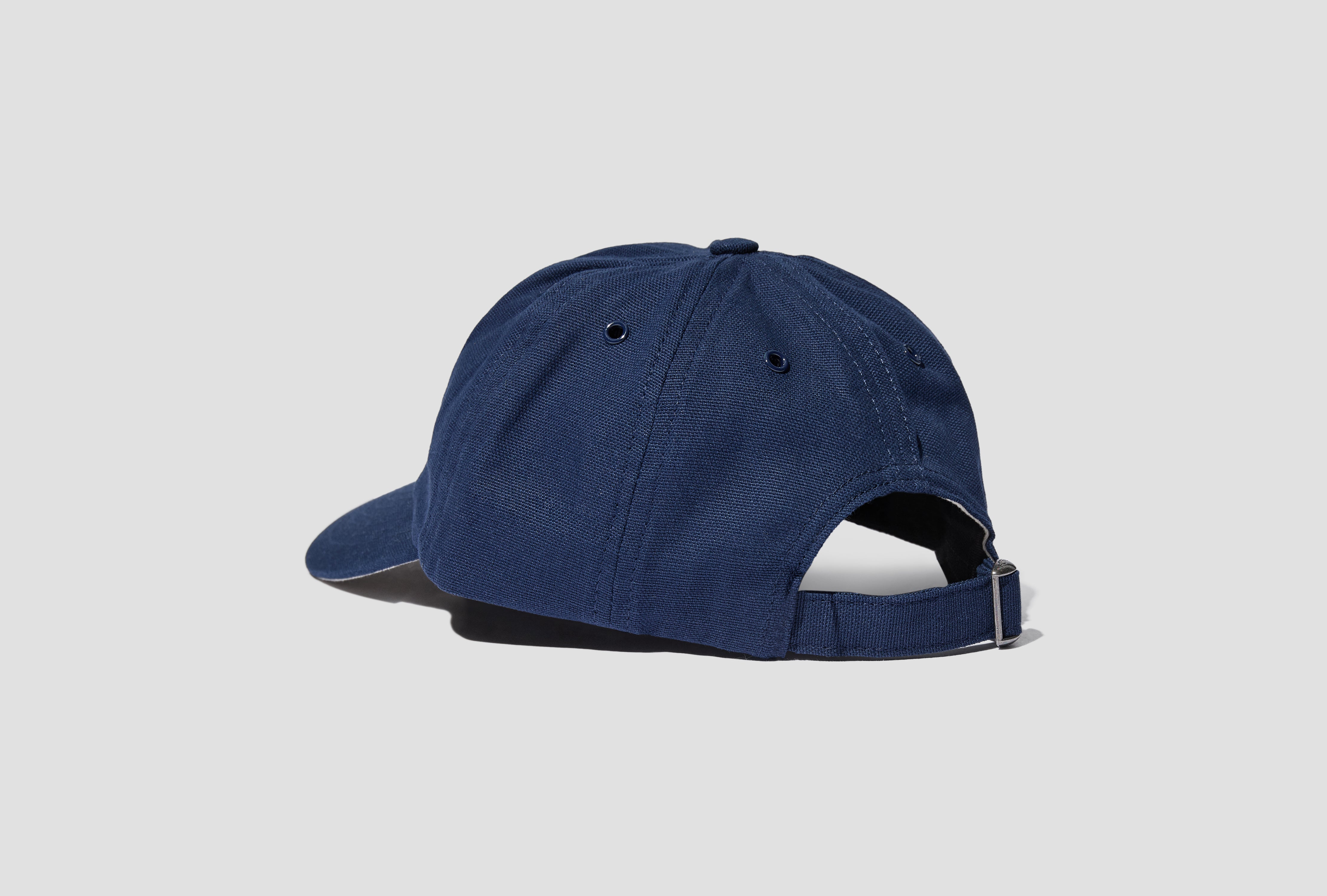 LIGHT CANVAS FELT N 8 PANEL CAP N80-0759 Navy