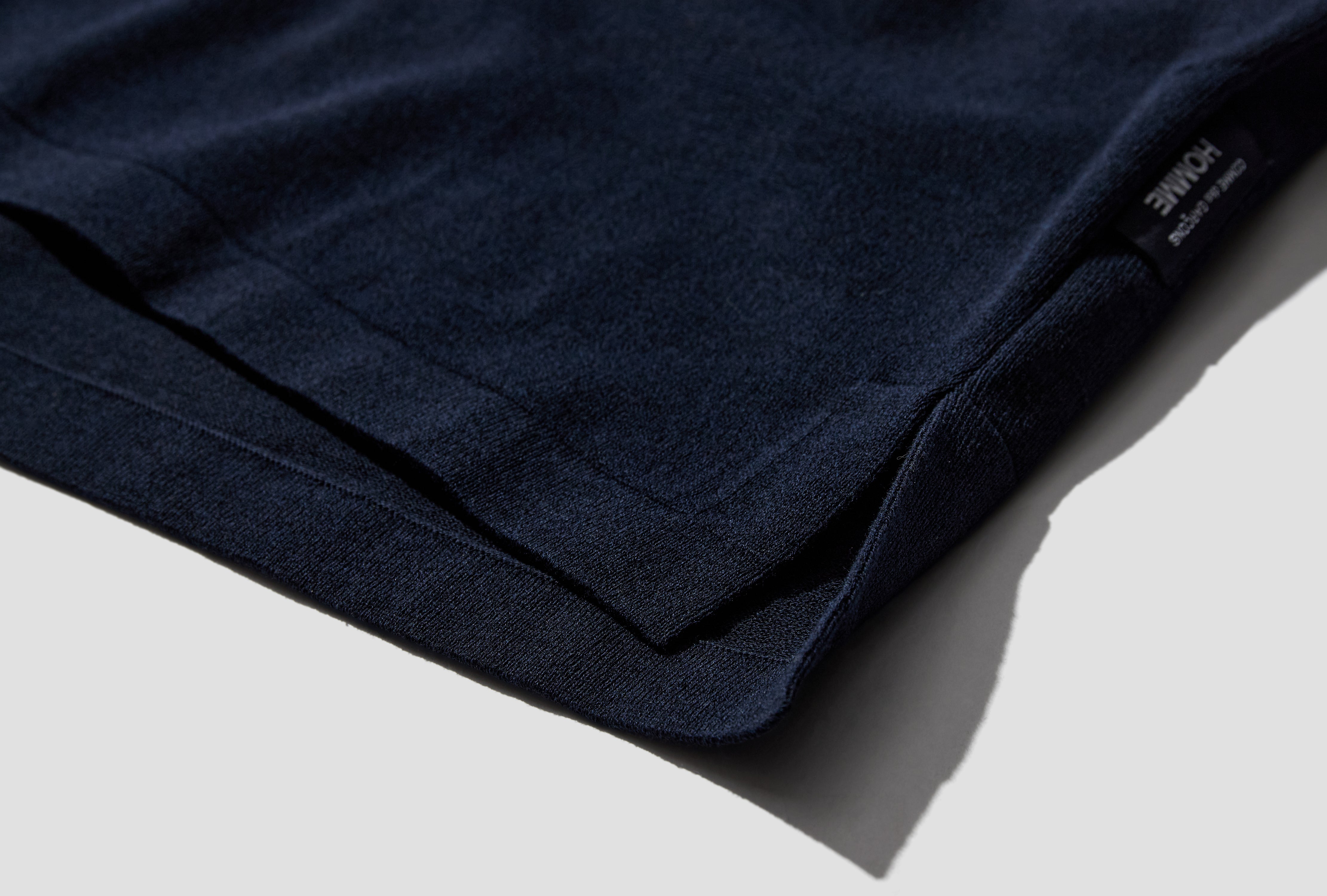 COTTON WOOL JERSEY HQ-N004-S26 Navy
