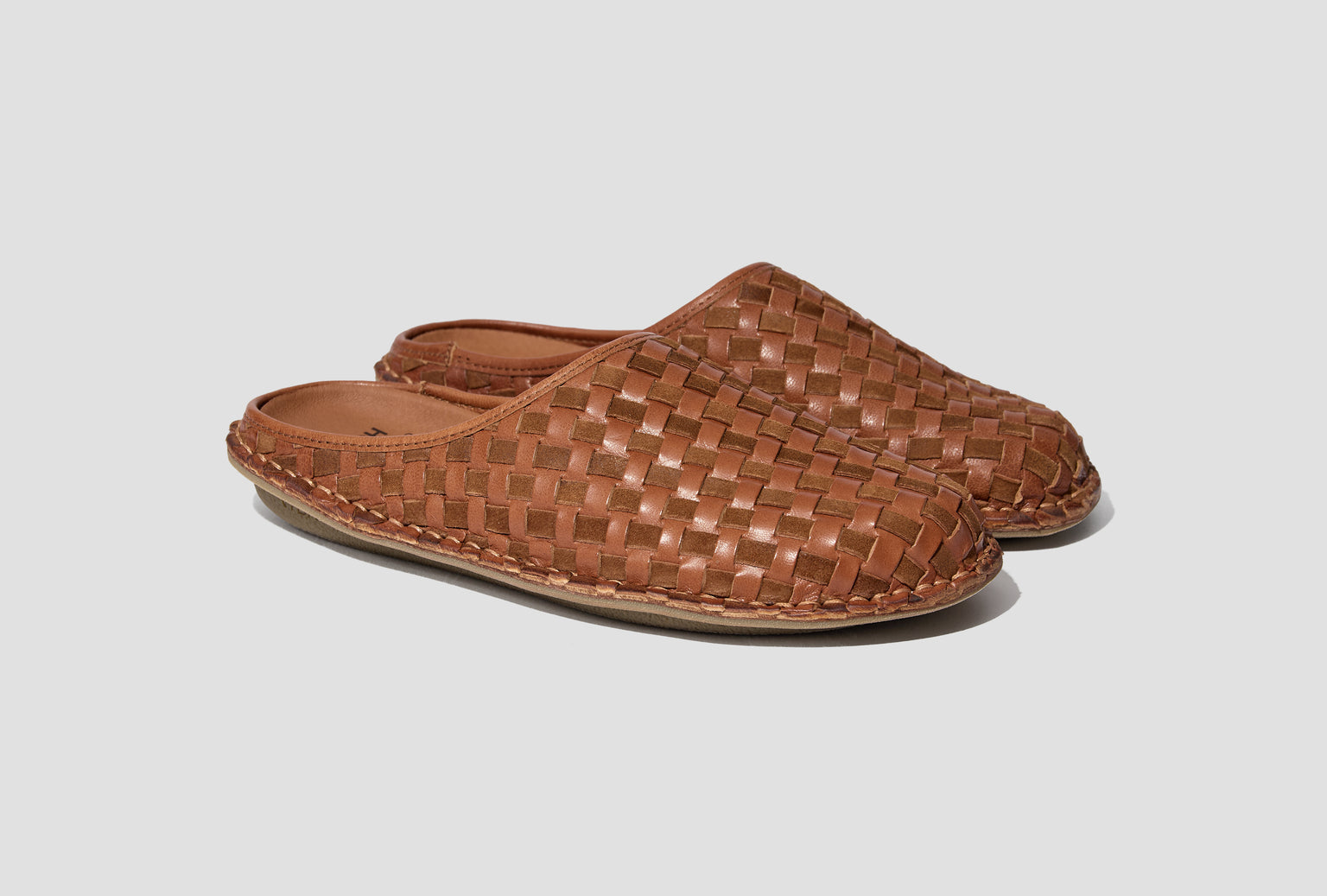 CDGH X VIBAE ROMA WOVEN LEATHER - FAWN TAN HQ-K105-S26