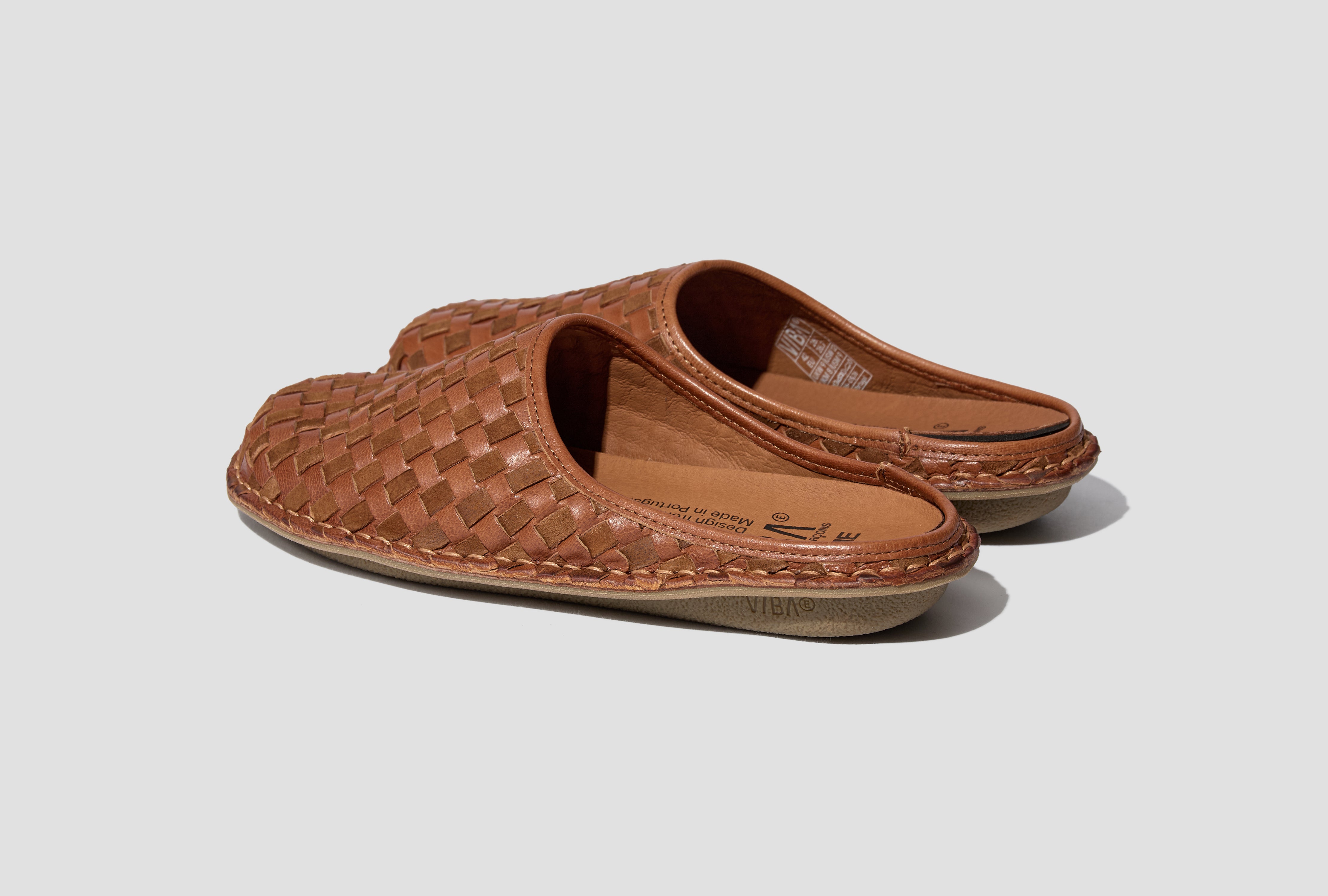 CDGH X VIBAE ROMA WOVEN LEATHER - FAWN TAN HQ-K105-S26