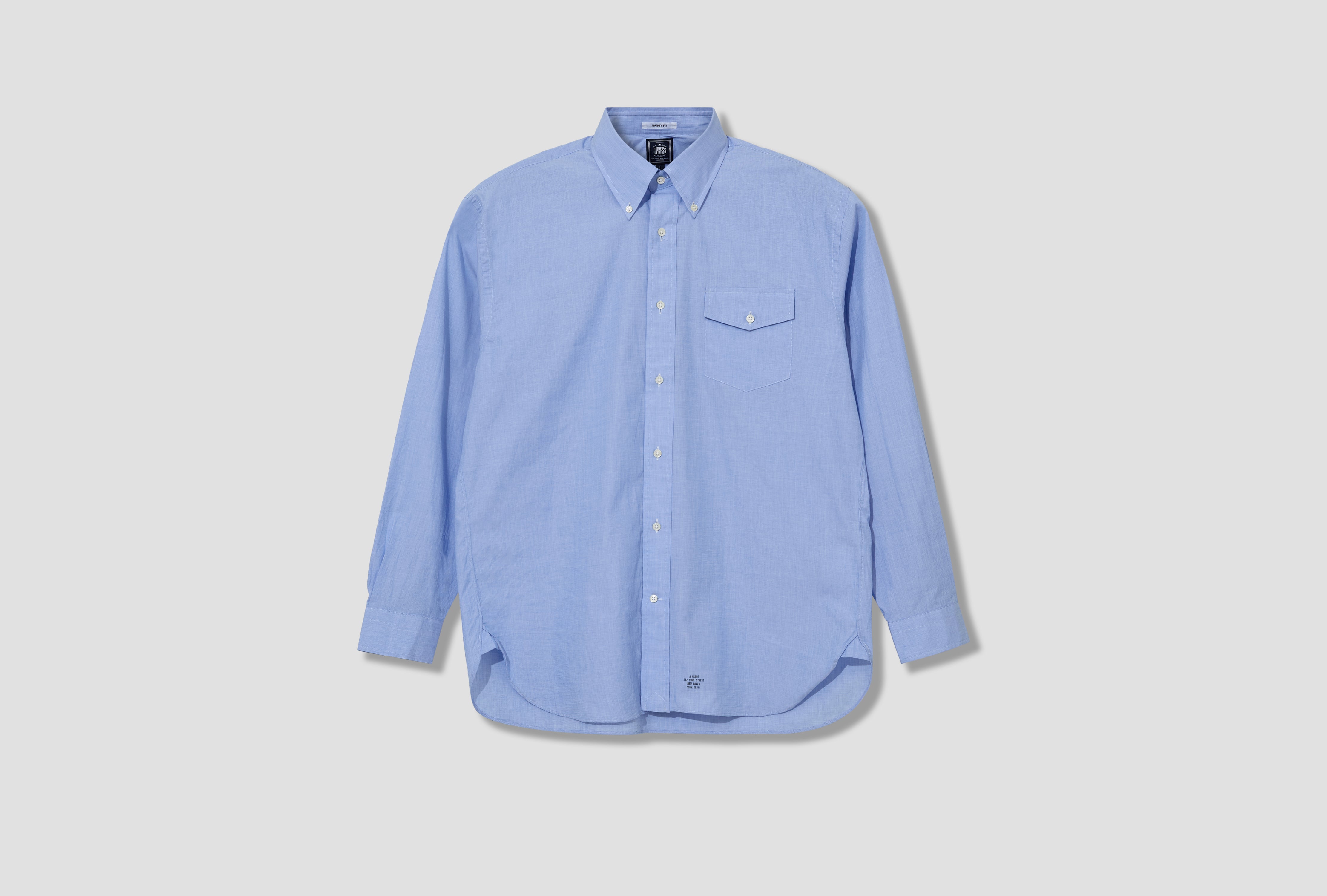 BAGGY FIT B.D. - AMERICAN PIN HEAD HS OA LM 0059 Blue