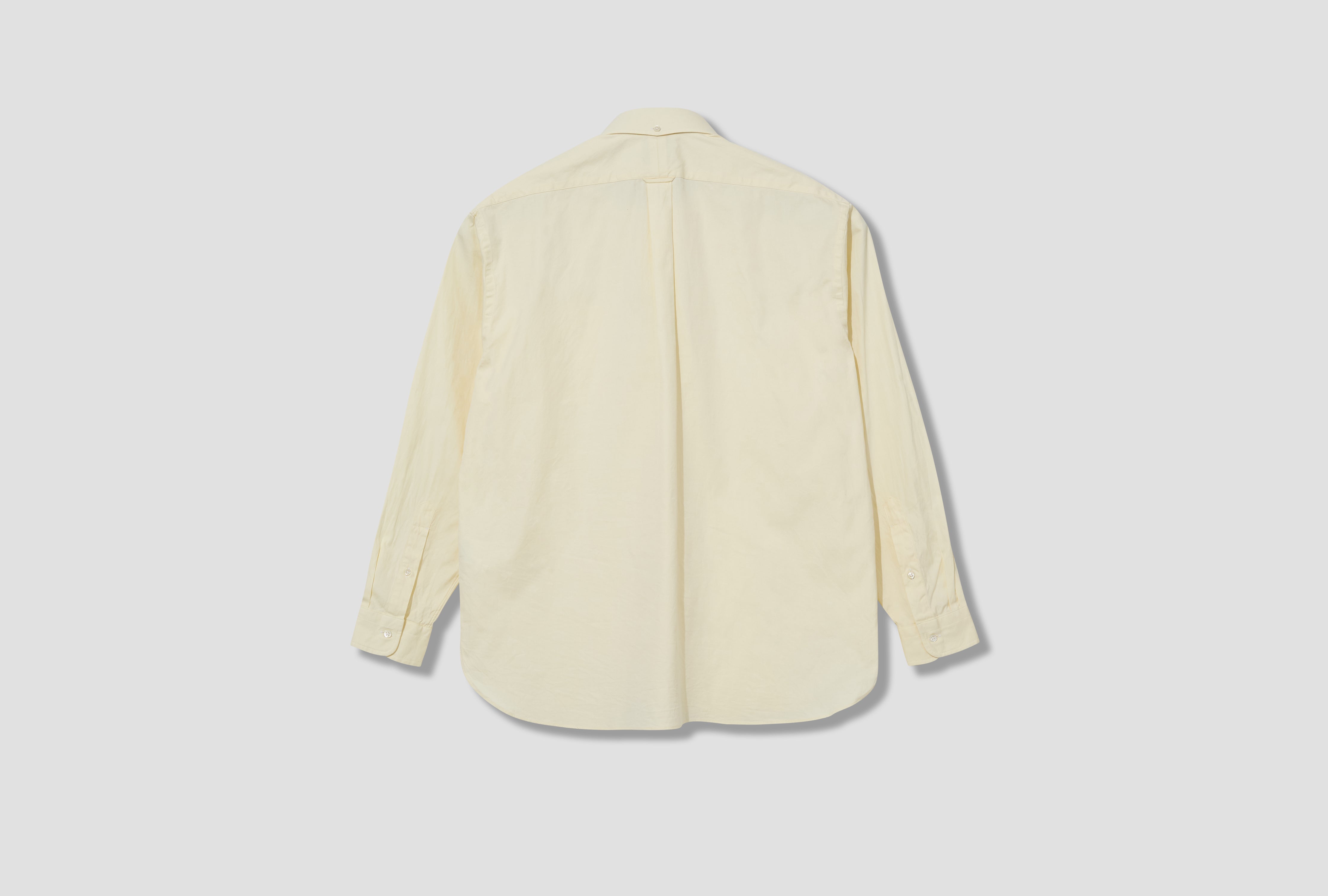 BAGGY FIT B.D. - PIN OXFORD HS OA LM 0902 Light yellow