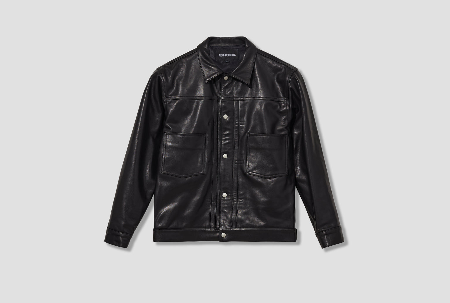 LEATHER TYPE-2 JACKET 261SZNH-JKM02 Black