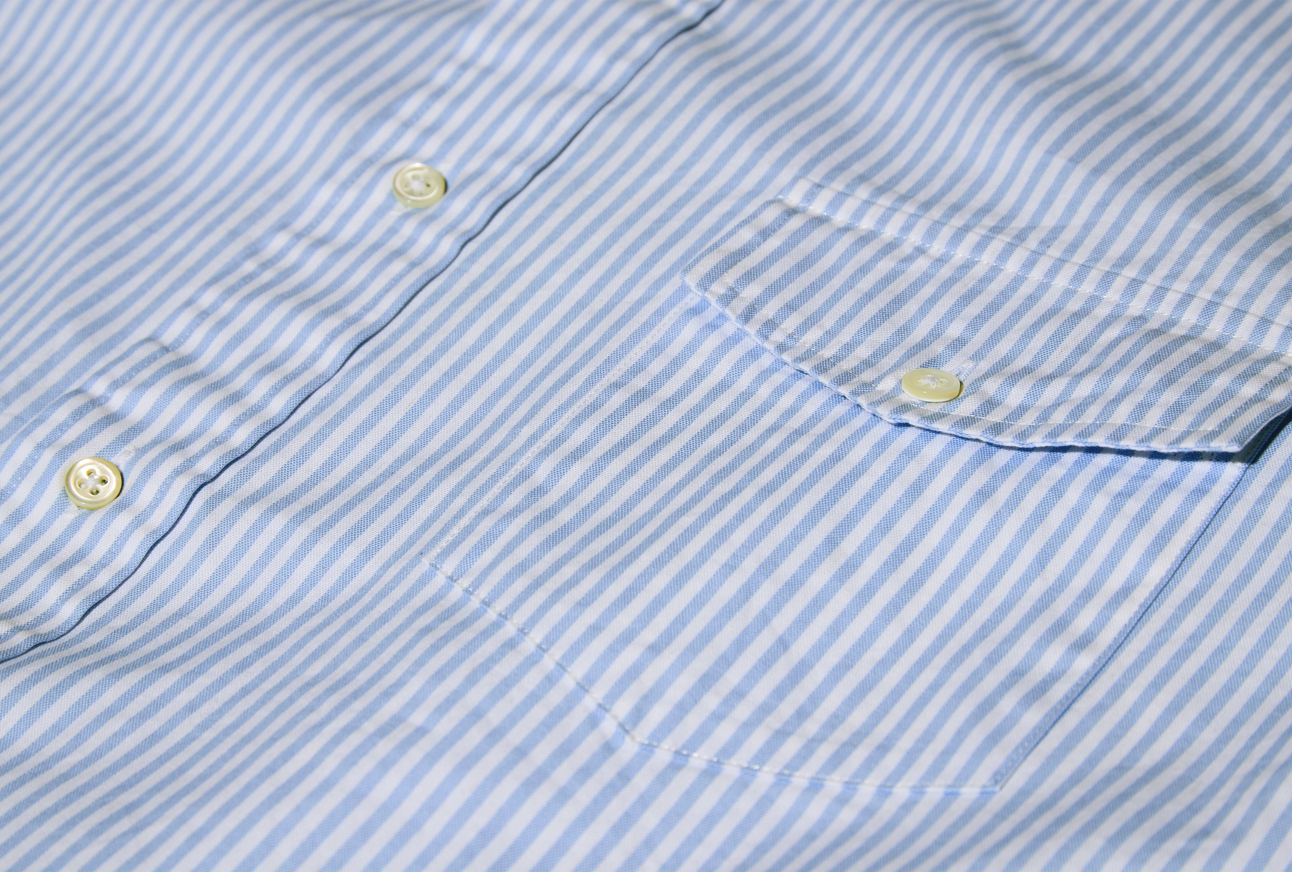 BAGGY FIT B.D. HALF SLEEVE - PIN OXFORD HH OA LM 0902 Stripe