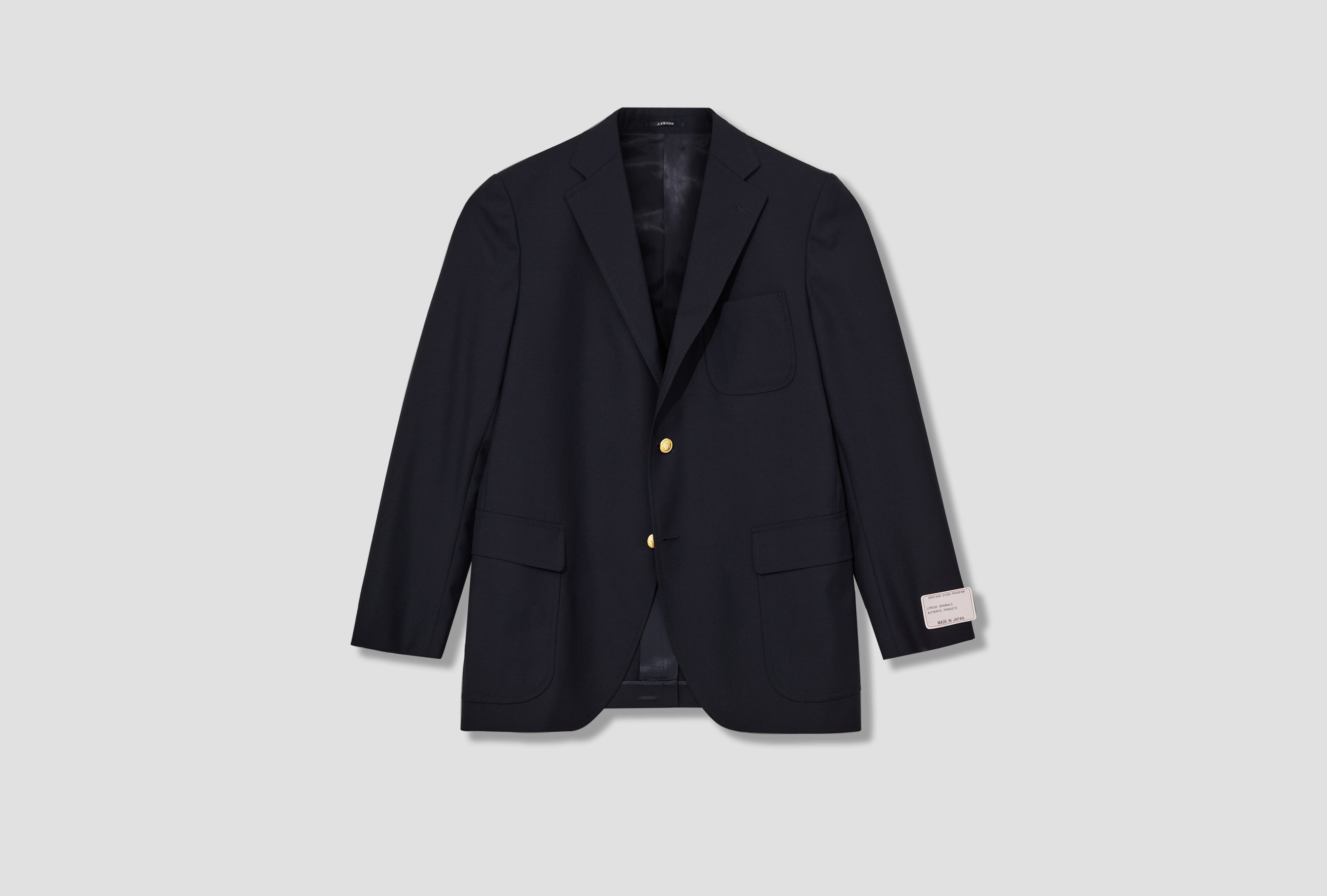 3B AUTHENTIC BLAZER - PEPPIN MERINO TROPICAL BZ OA LM 0801 Navy