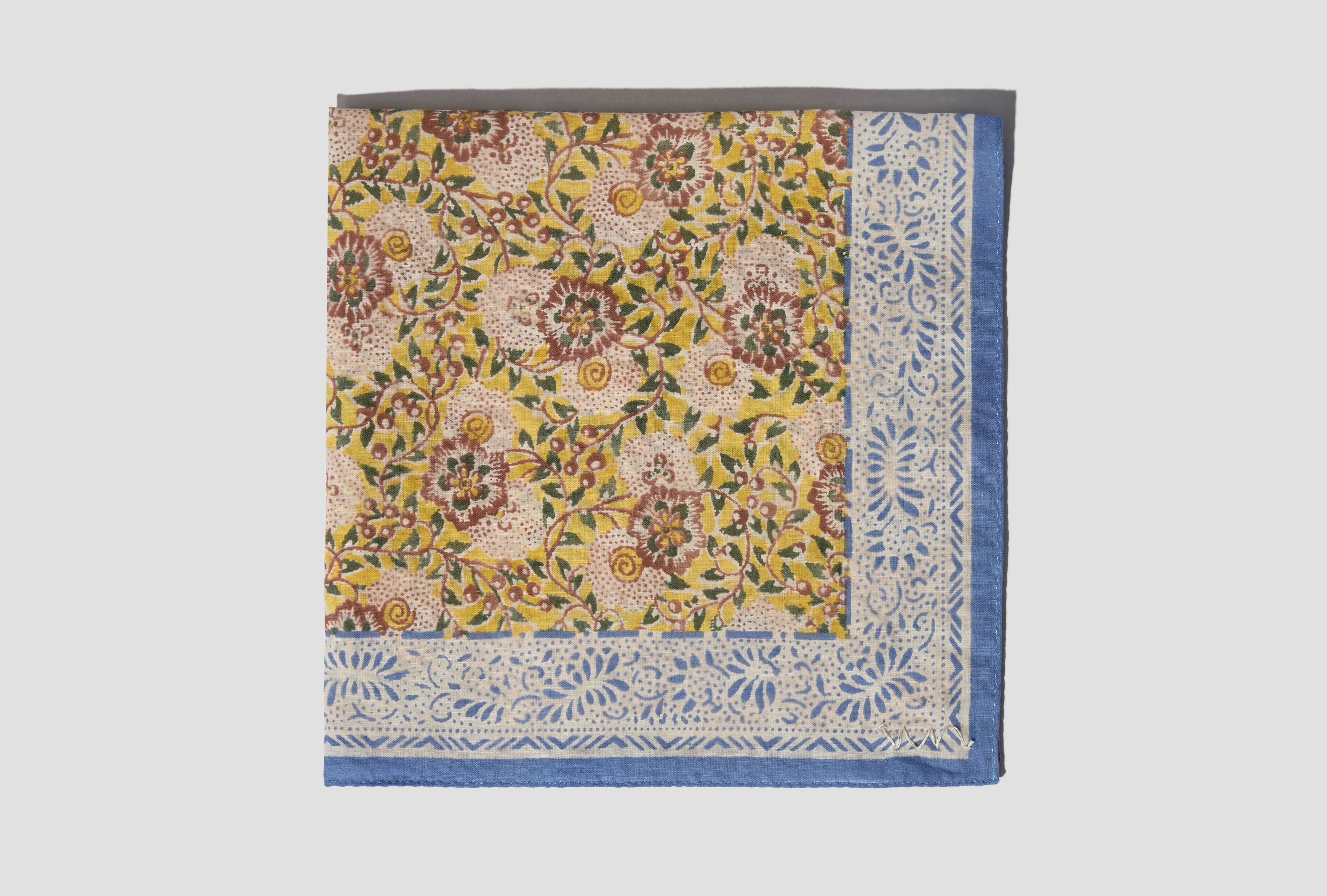 KHADI BANDANA 0126103003001 Blue