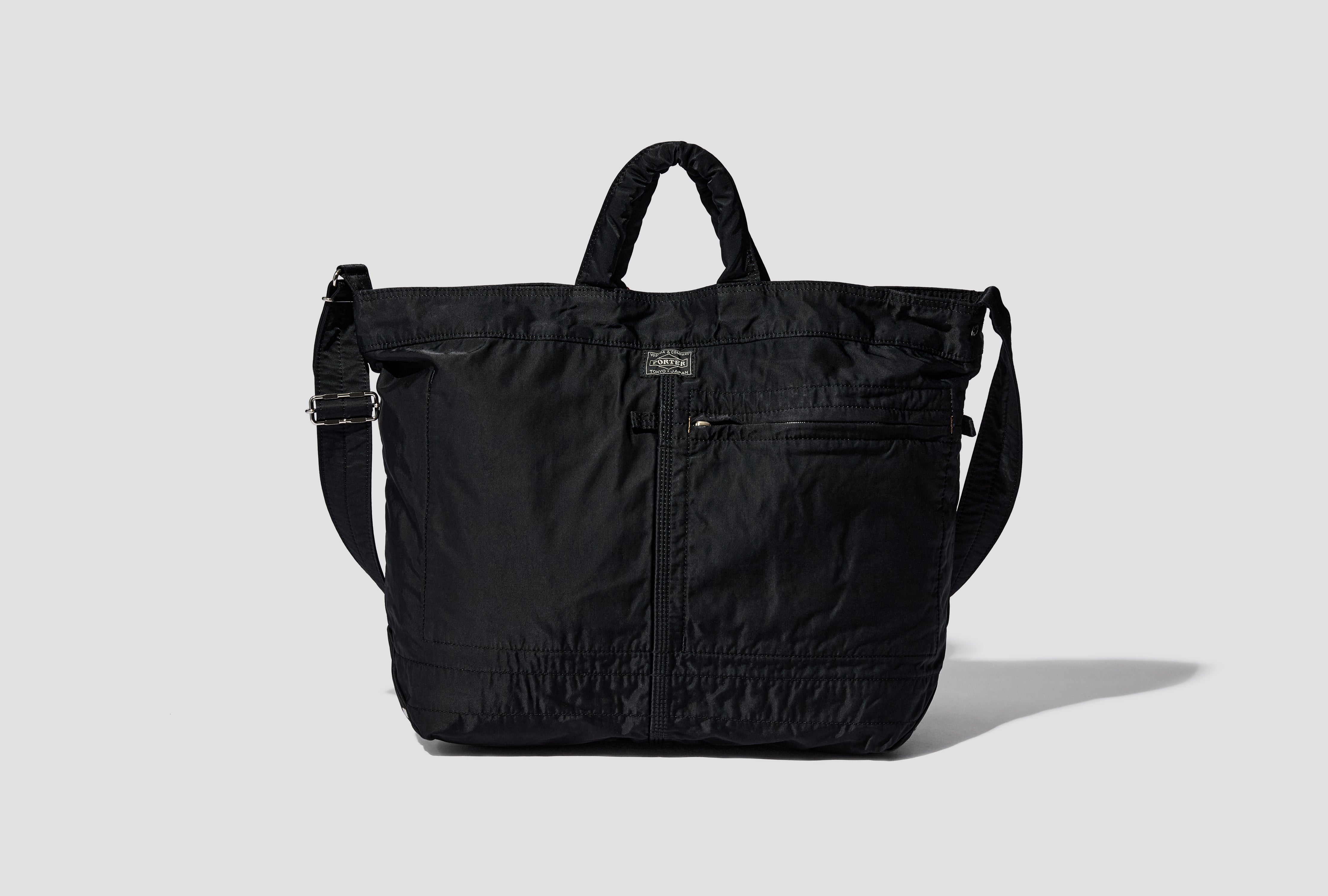 MILE - 2WAY TOTE BAG (S) 754-15108 Black